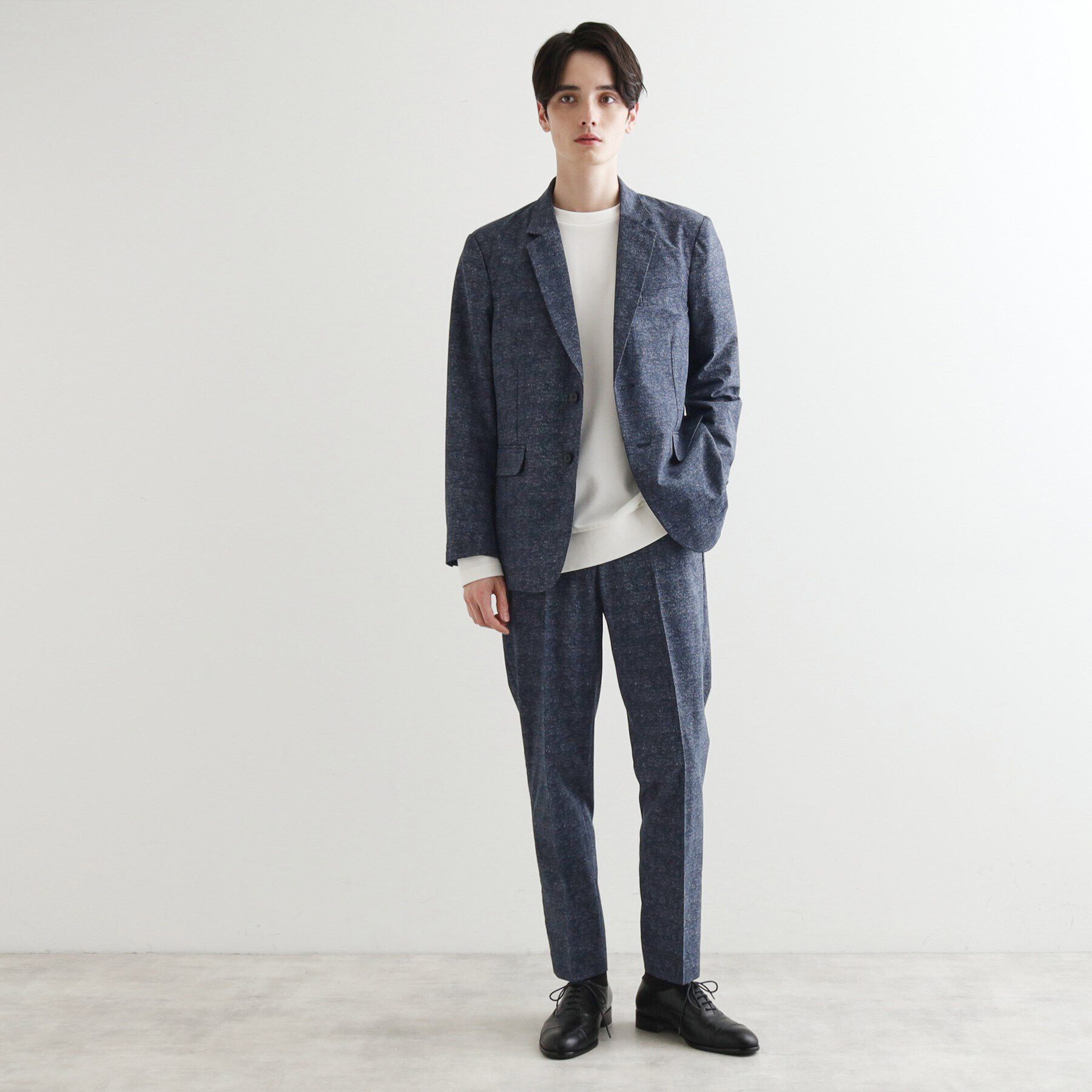 tk.TAKEO KIKUCHI「【洗える／通気性】COOL DOTS(R)テーパードスラックス（セットアップ対応）」|その他|