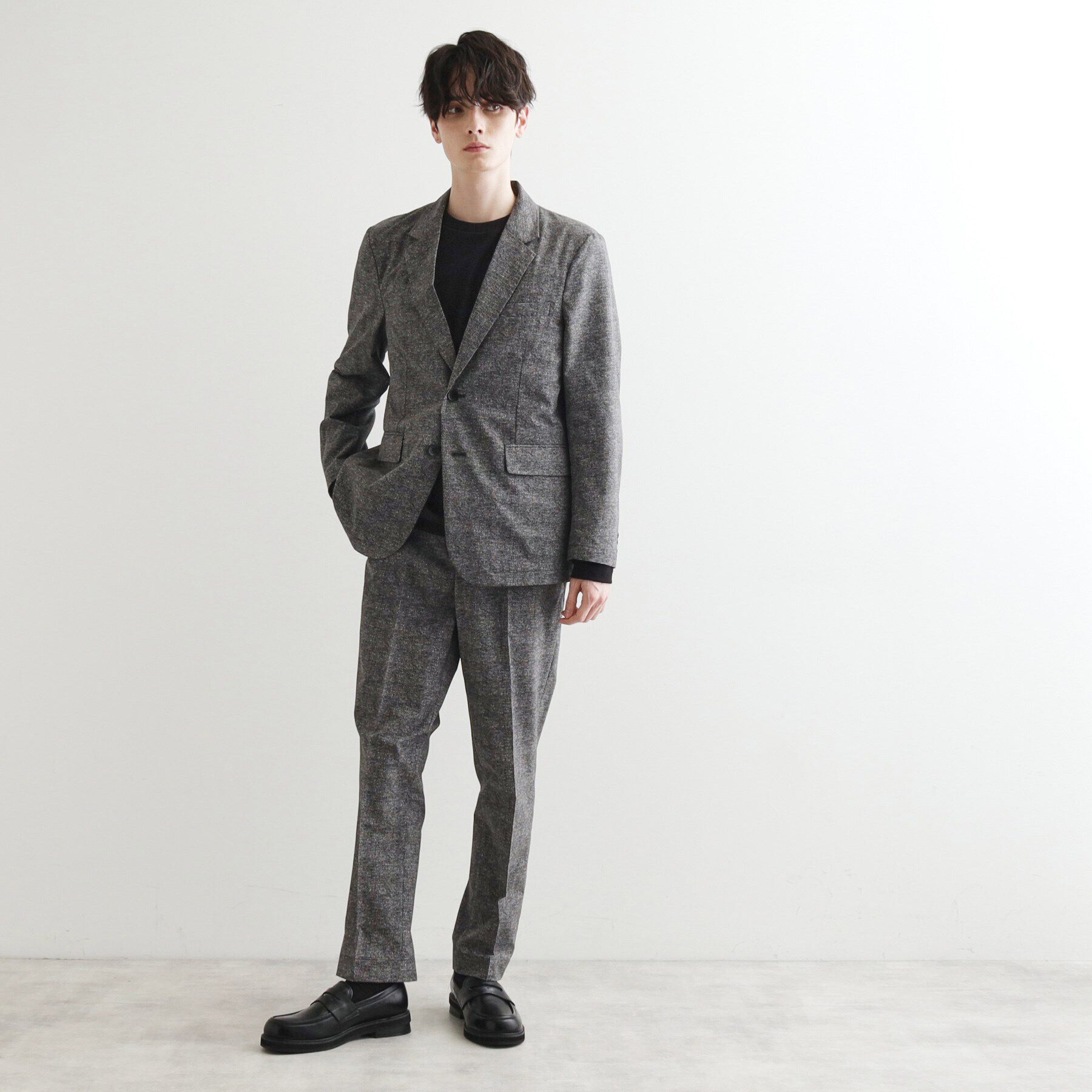 tk.TAKEO KIKUCHI「【洗える／通気性】COOL DOTS(R)テーパードスラックス（セットアップ対応）」|その他|