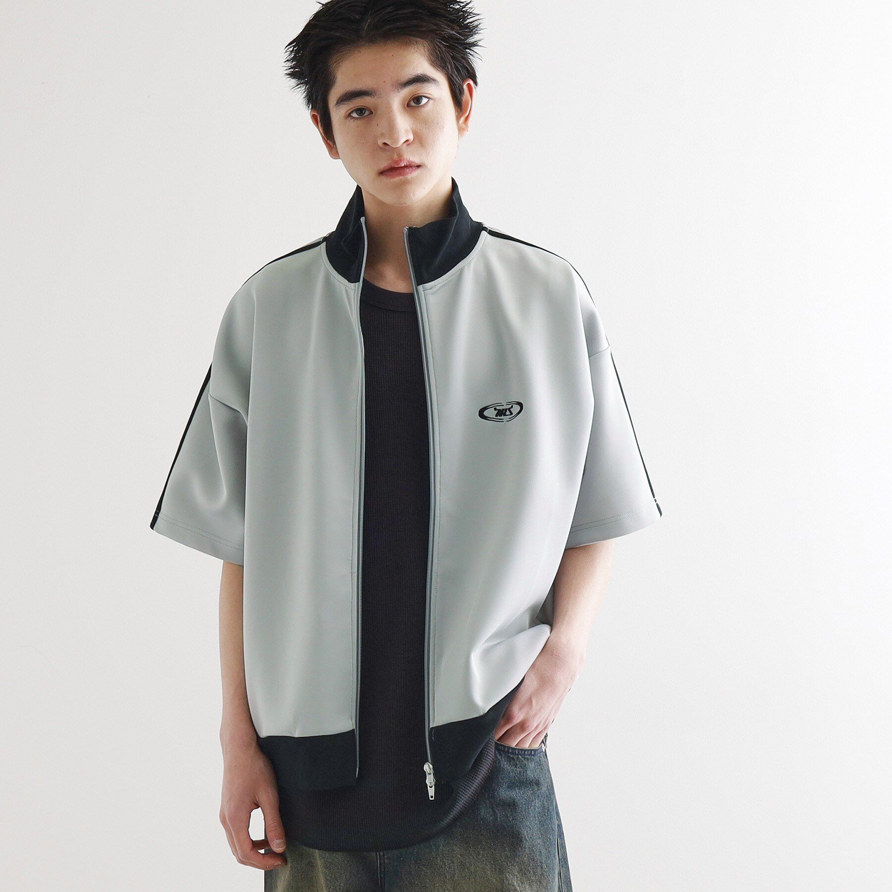 tk.TAKEO KIKUCHI「トラックジャージジャケット」|Tシャツ・カットソー|