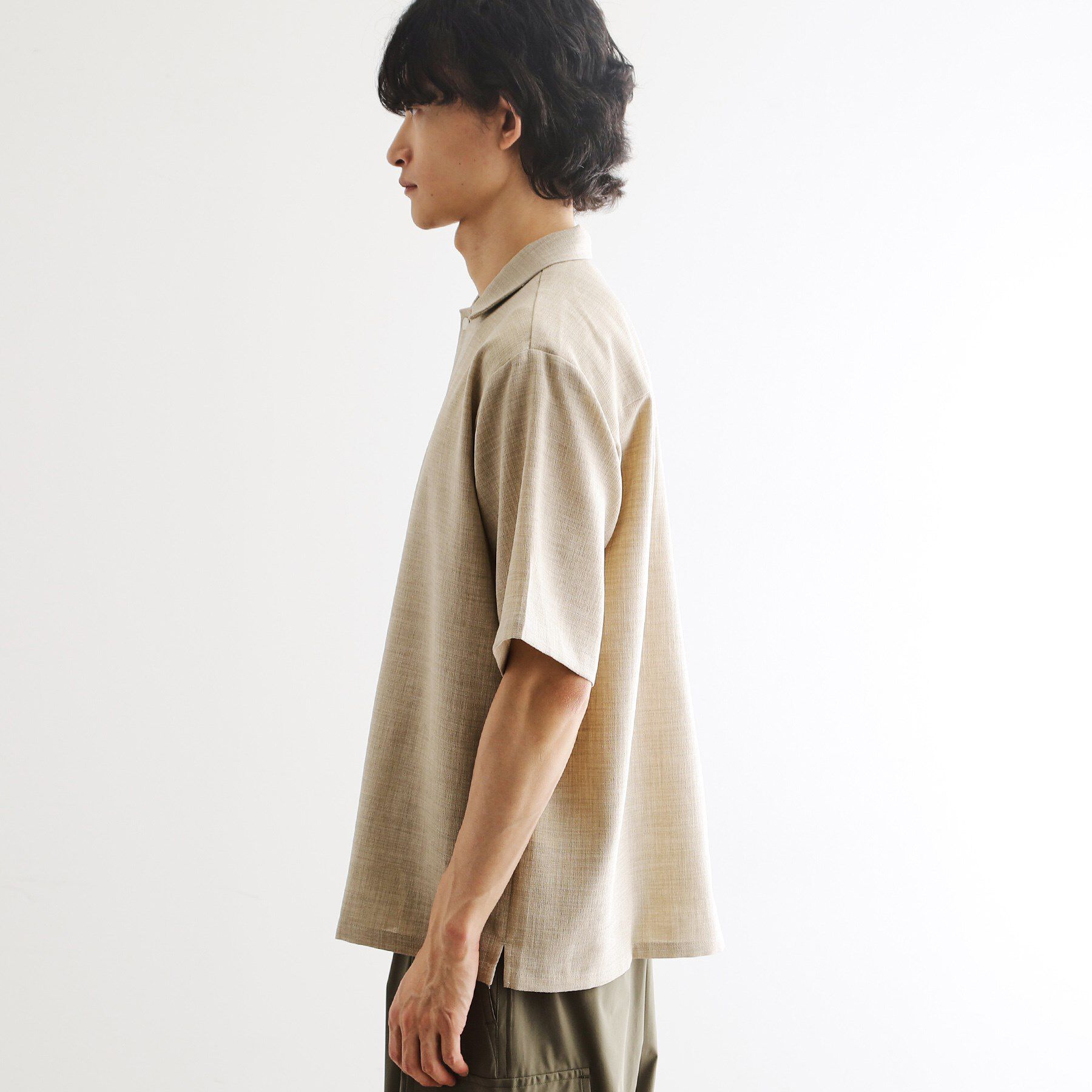 tk.TAKEO KIKUCHI「【セットアップ対応】テックキャンバスシャツ」|シャツ・ブラウス|