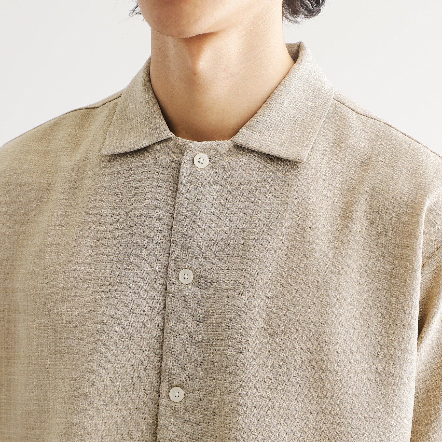 tk.TAKEO KIKUCHI「【セットアップ対応】テックキャンバスシャツ」|シャツ・ブラウス|