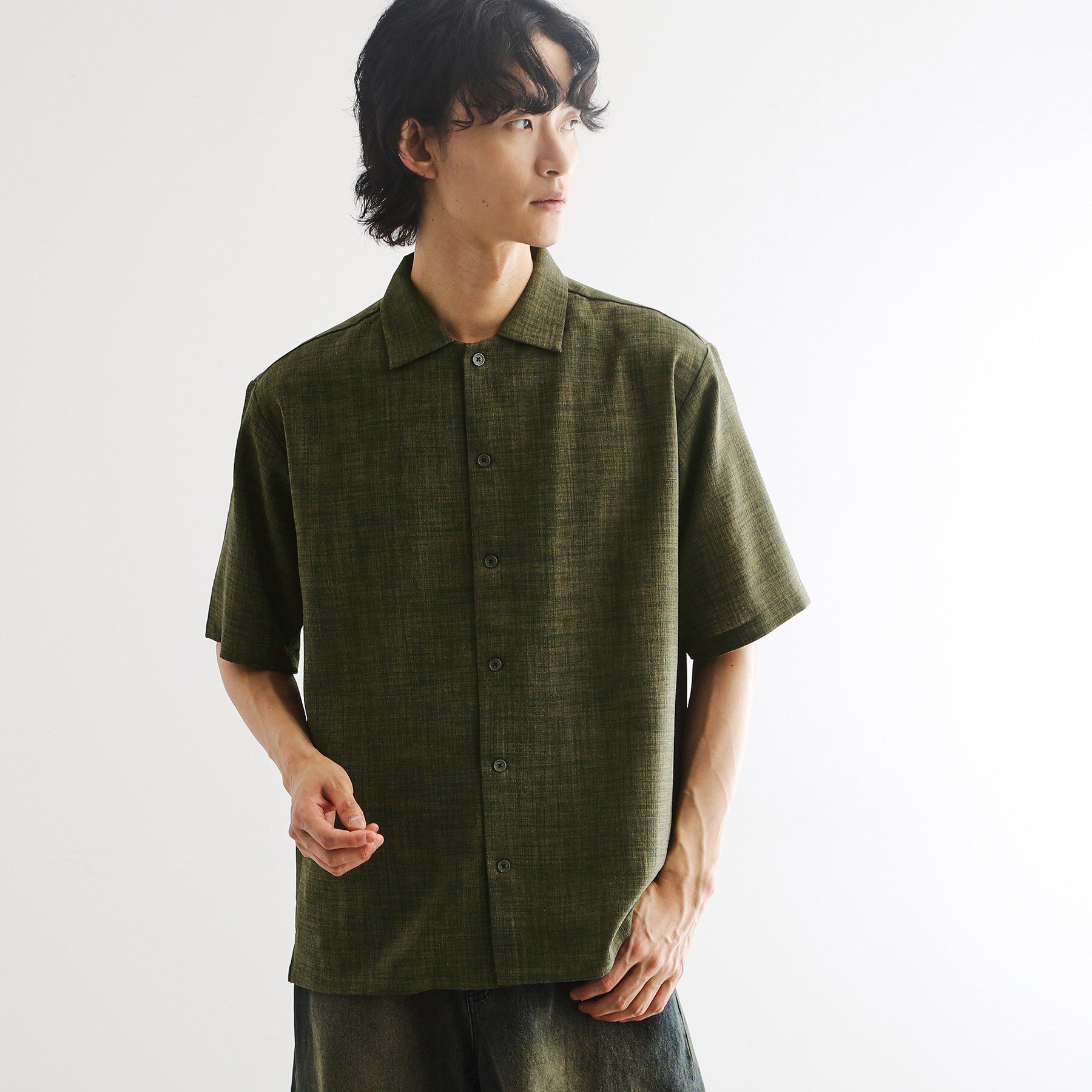 tk.TAKEO KIKUCHI「【セットアップ対応】テックキャンバスシャツ」|シャツ・ブラウス|