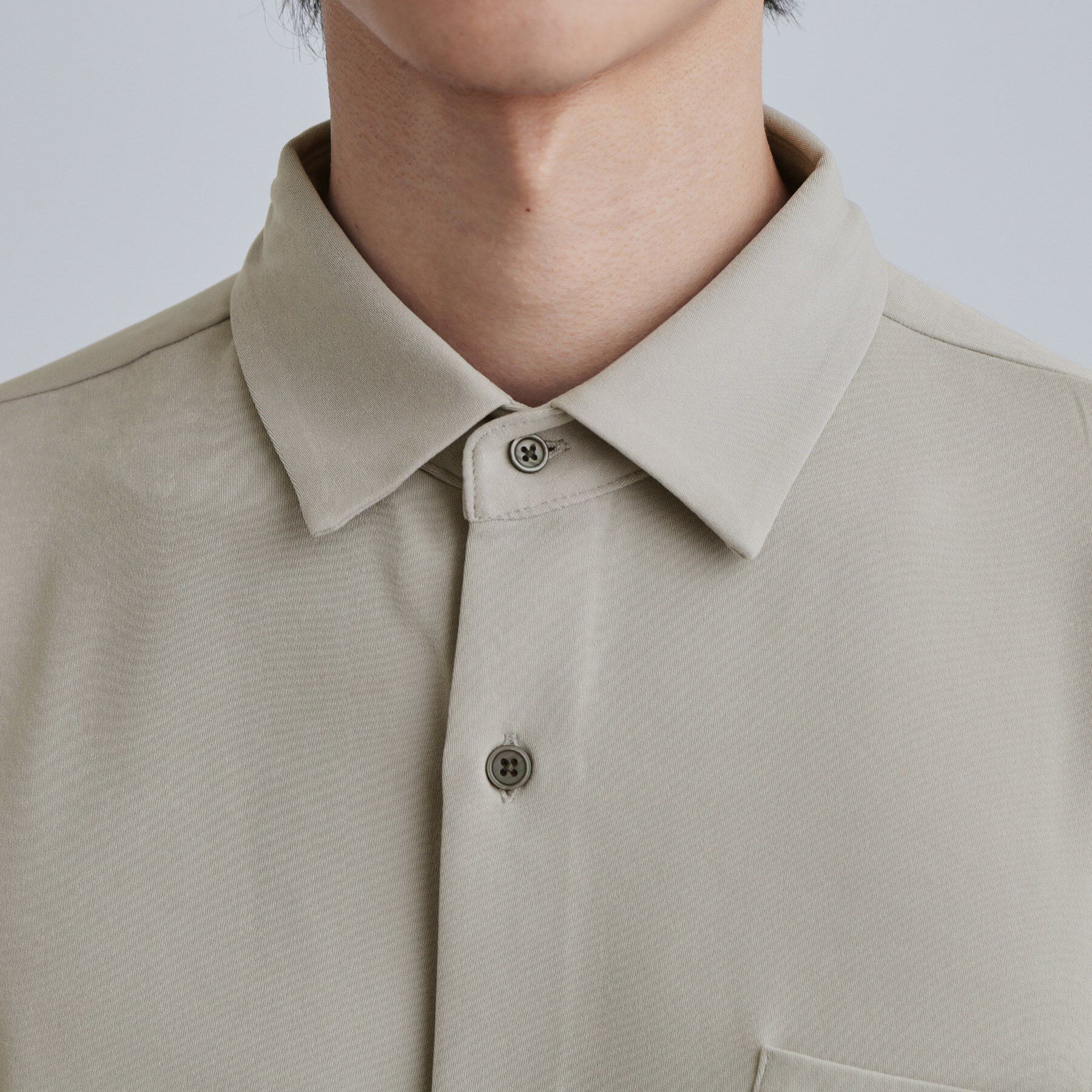 tk.TAKEO KIKUCHI「なめらかスウェードシャツ」|シャツ・ブラウス|