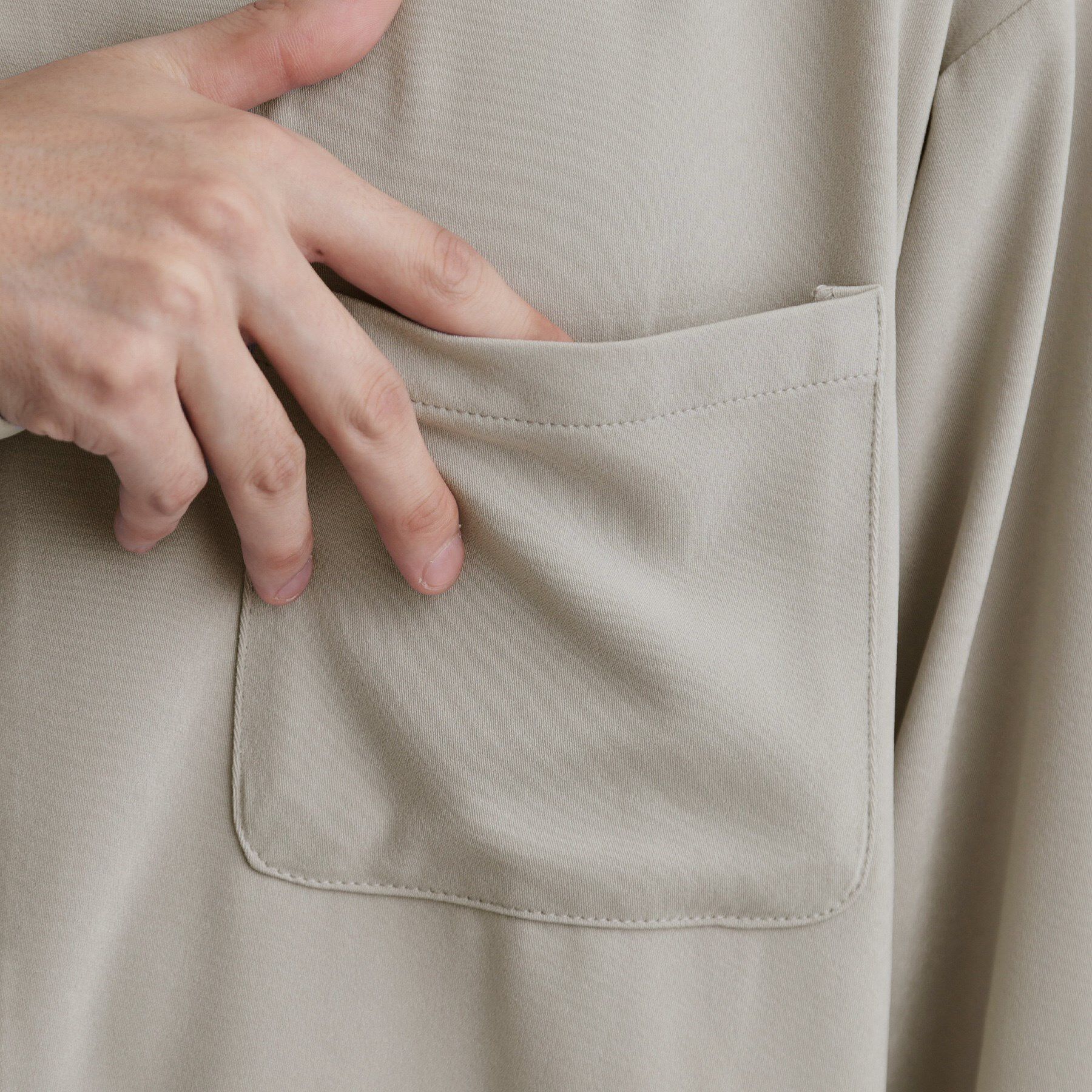 tk.TAKEO KIKUCHI「なめらかスウェードシャツ」|シャツ・ブラウス|