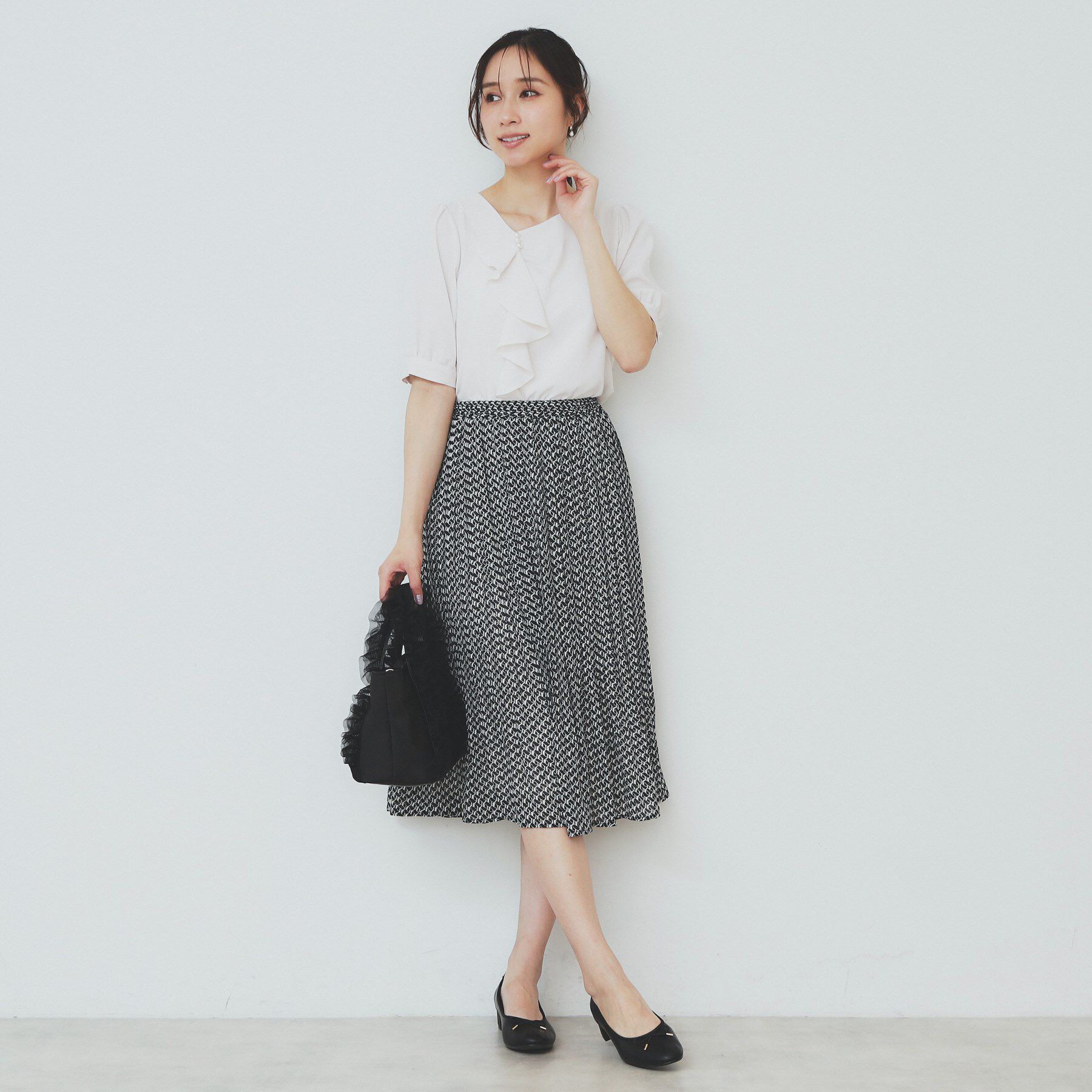 index「《新色追加》着丈が選べる！プリーツフレアスカート【イージーケア／防シワ／洗濯機洗い可】」|スカート|