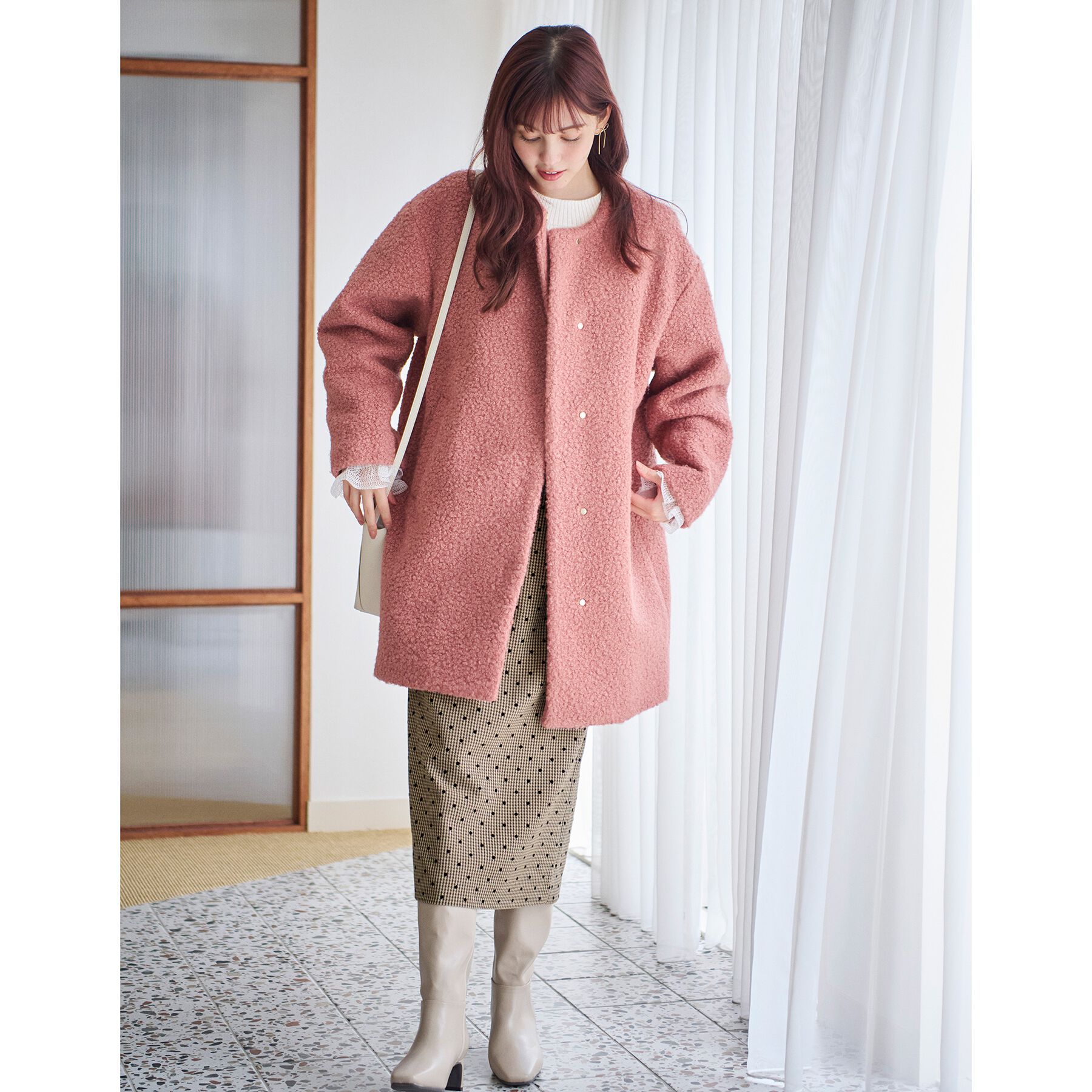 index「レザー調ロングブーツ」|ショートブーツ|