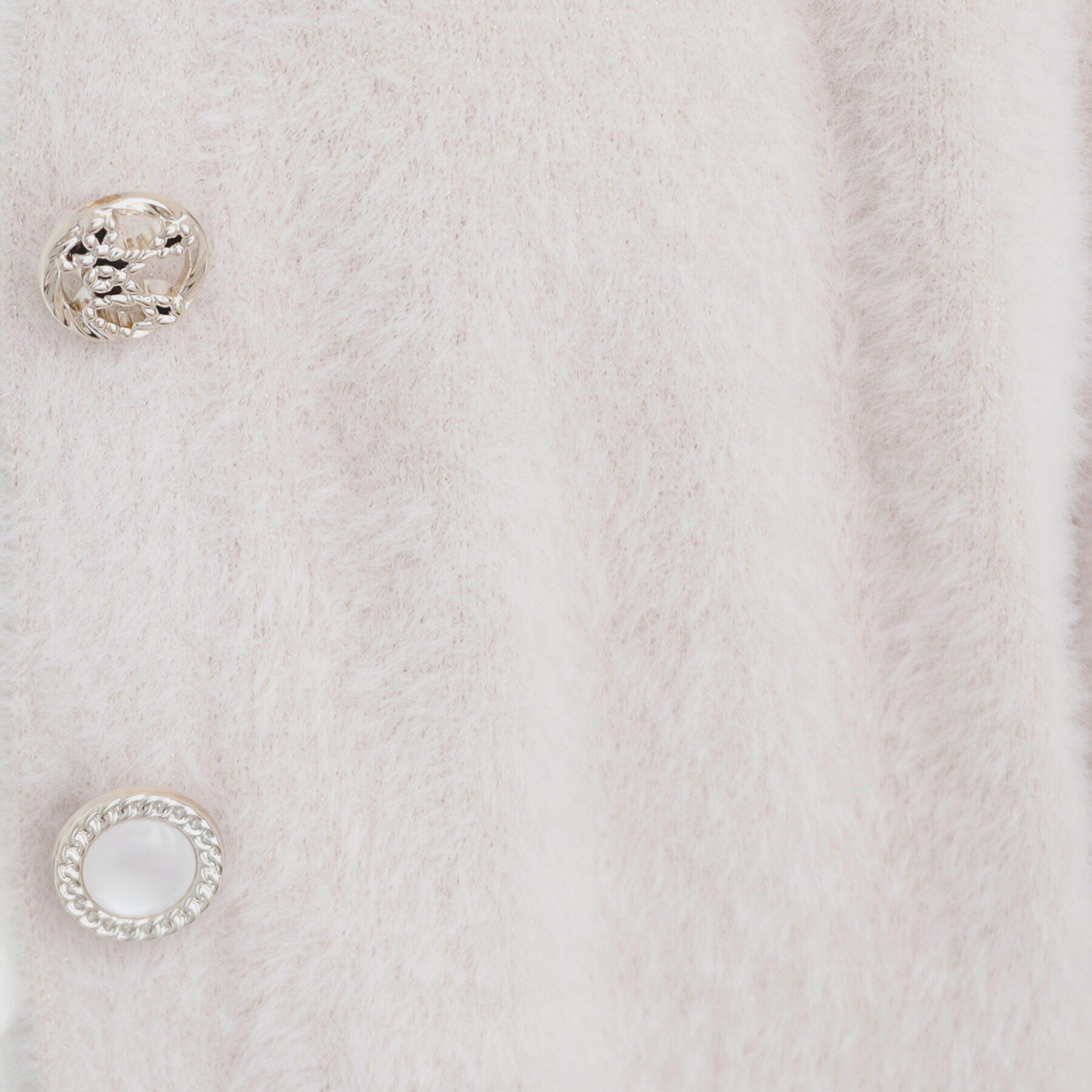 index「《美人百花掲載》ラメフェザーヤーンカーディガン【洗濯機洗い可】」|カーディガン|