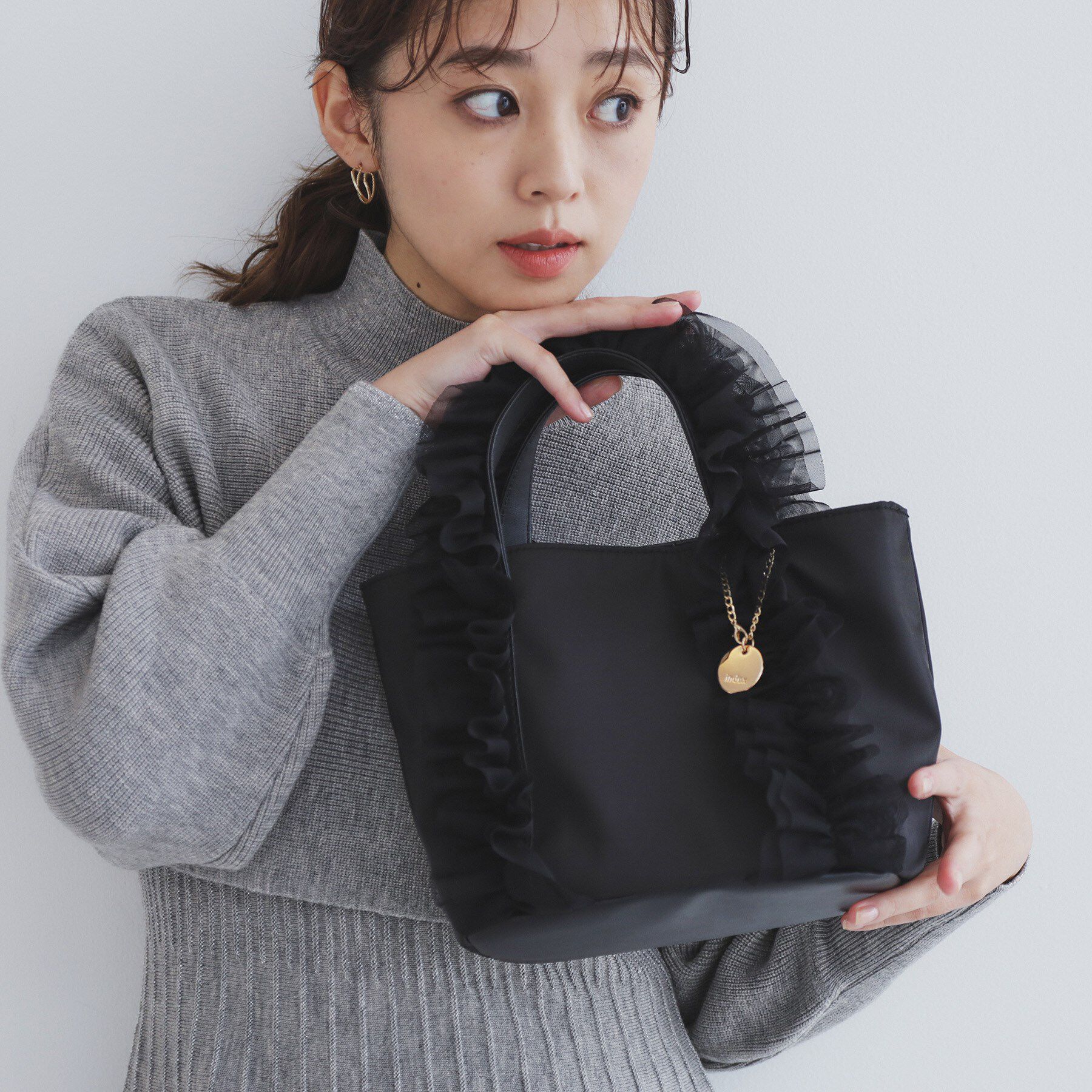 index「2WAYフリルショルダーバッグ」|トートバッグ|