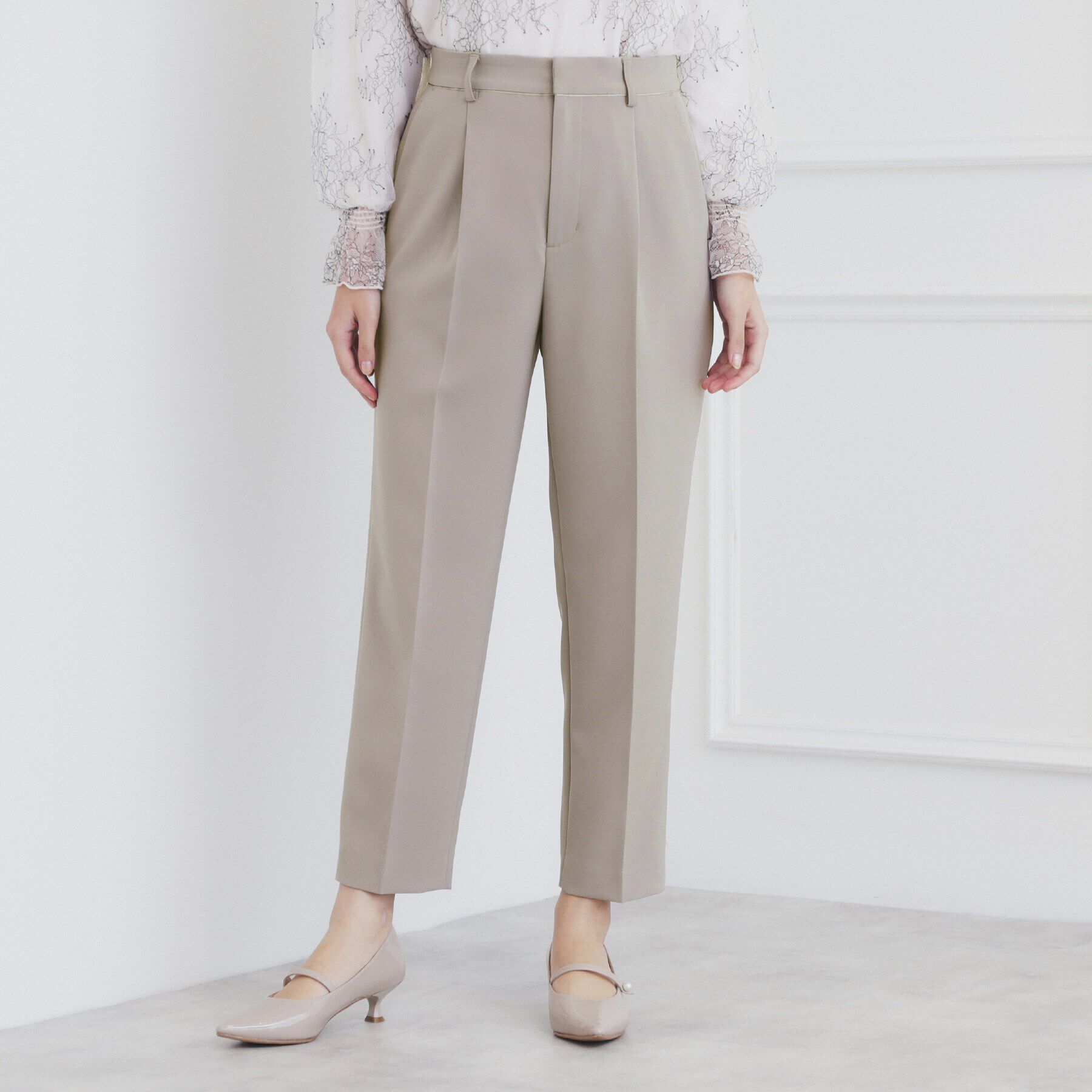 index「《通勤・セレモニー/セットアップ対応》多機能ストレッチテーパードパンツ【洗濯機洗い可/防シワ/抗ピル」|その他|