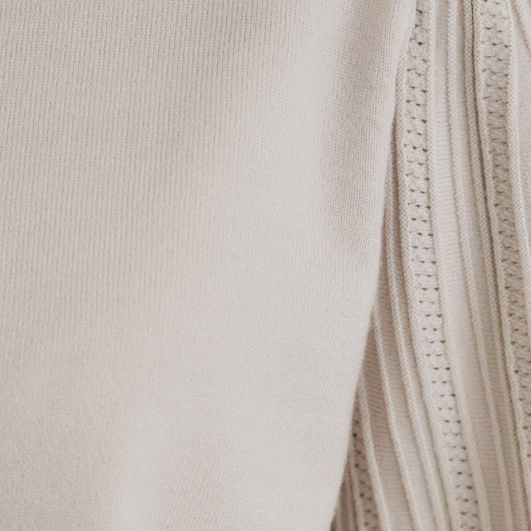 index「パターンスリーブハイネックニット【洗濯機洗い可】」|ニット・セーター|