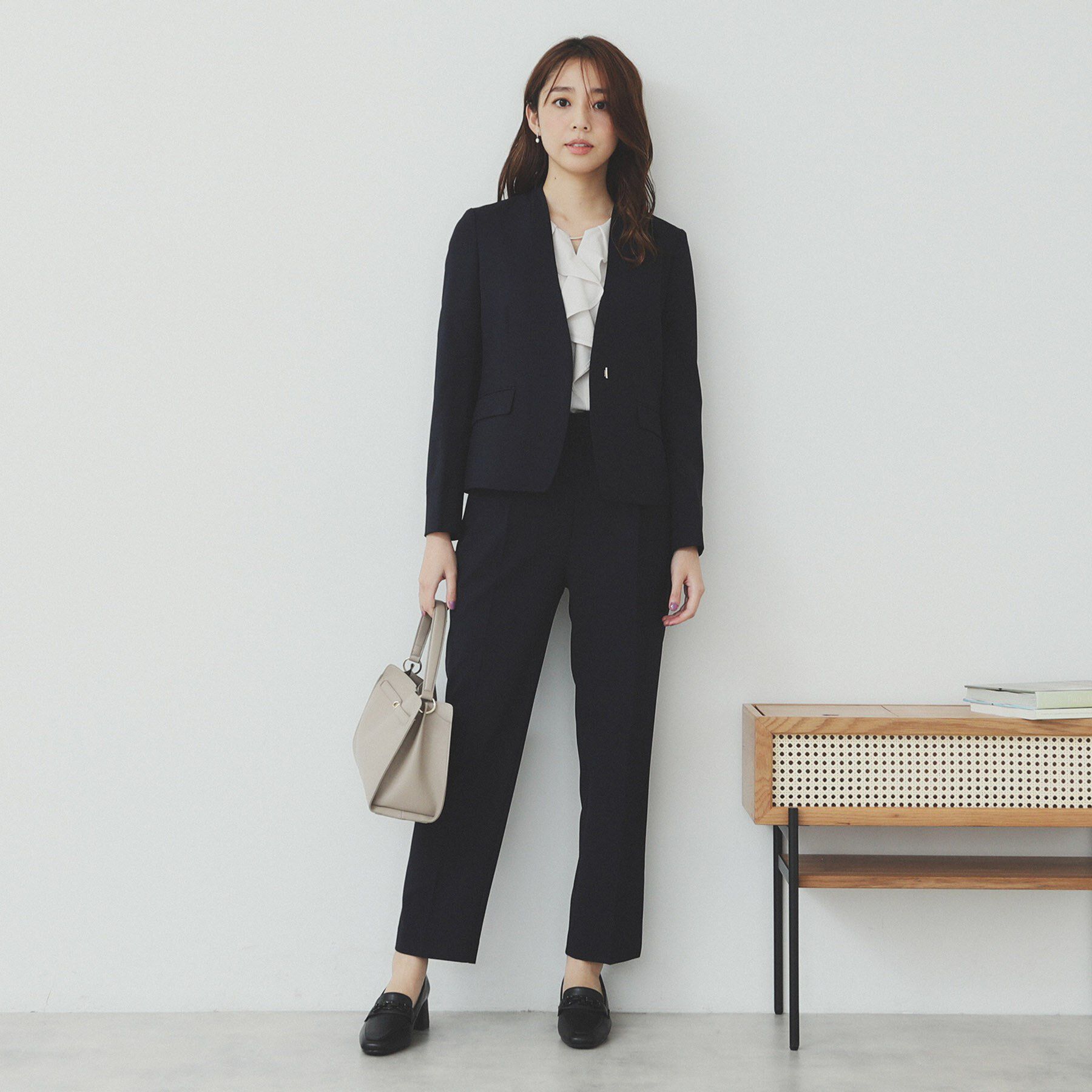 index「ストレッチテーパードパンツ/セットアップ対応可【洗濯機洗い可/イージーアイロン/抗ピル】」|その他|