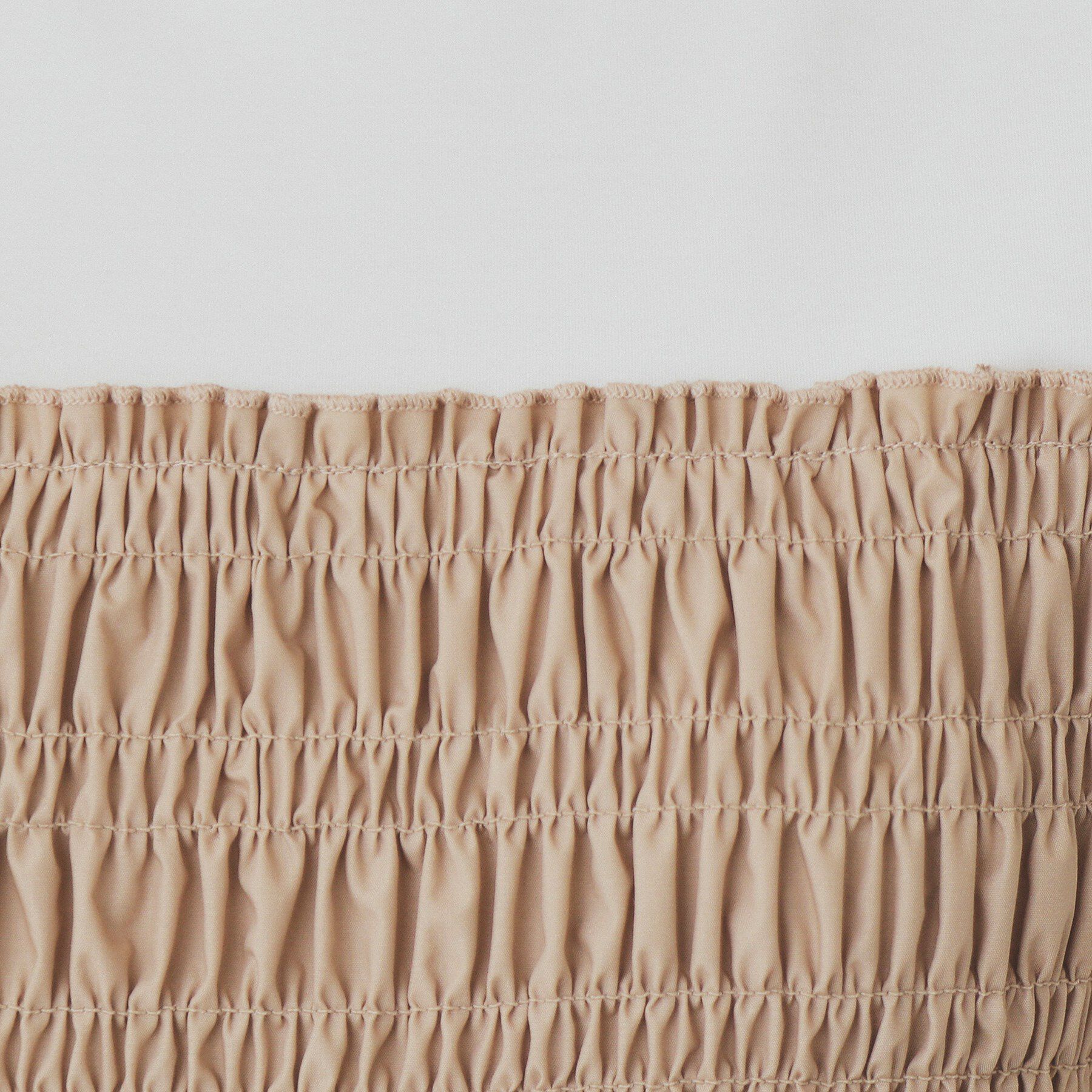 index「シャーリングドッキングペプラムトップス【洗濯機洗い可】」|Tシャツ・カットソー|