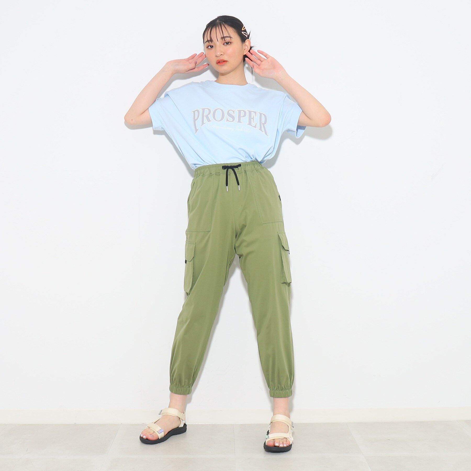 PINK-latte「スポーツサンダル」|サンダル|