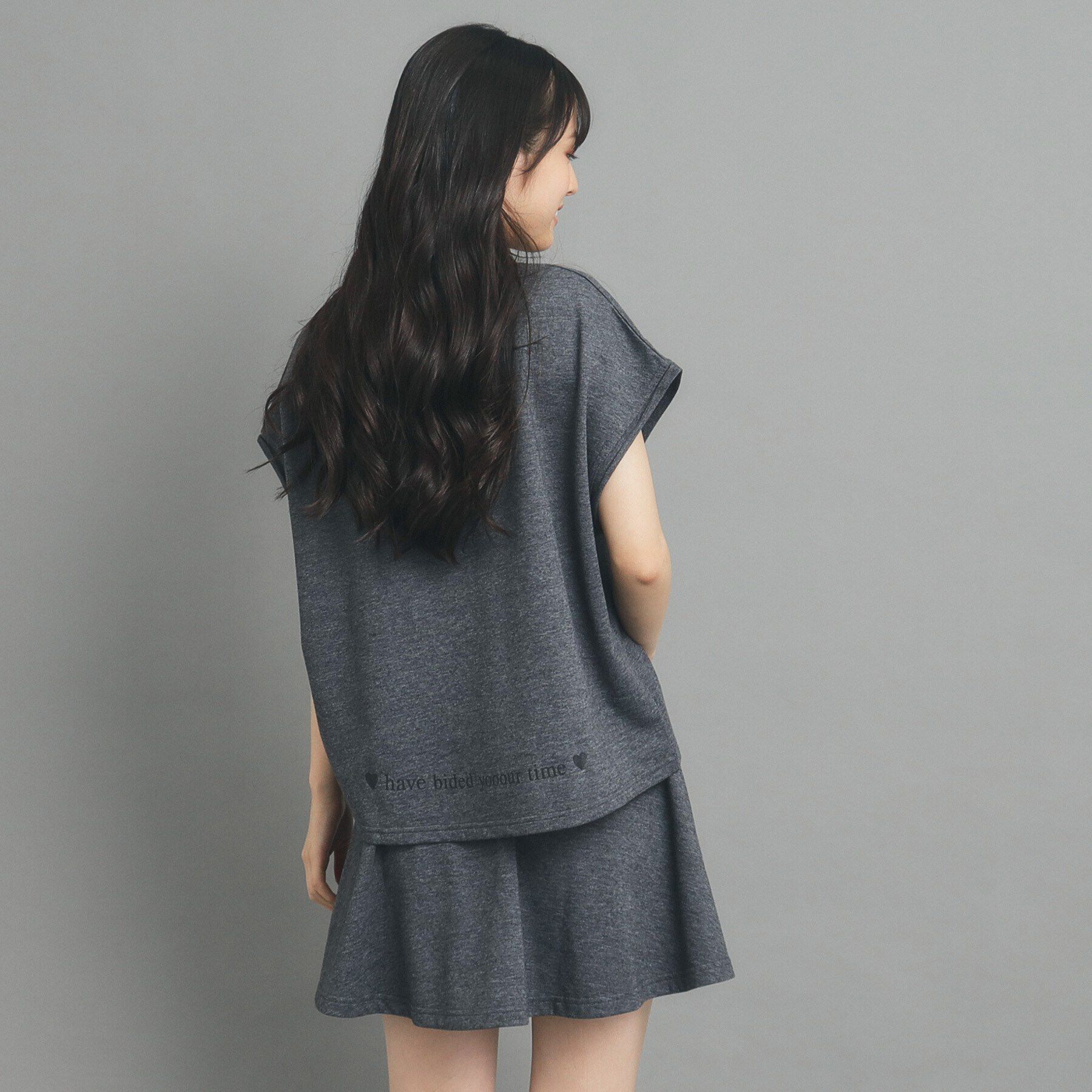 PINK-latte「バックロゴプリントプルオーバー」|Tシャツ・カットソー|