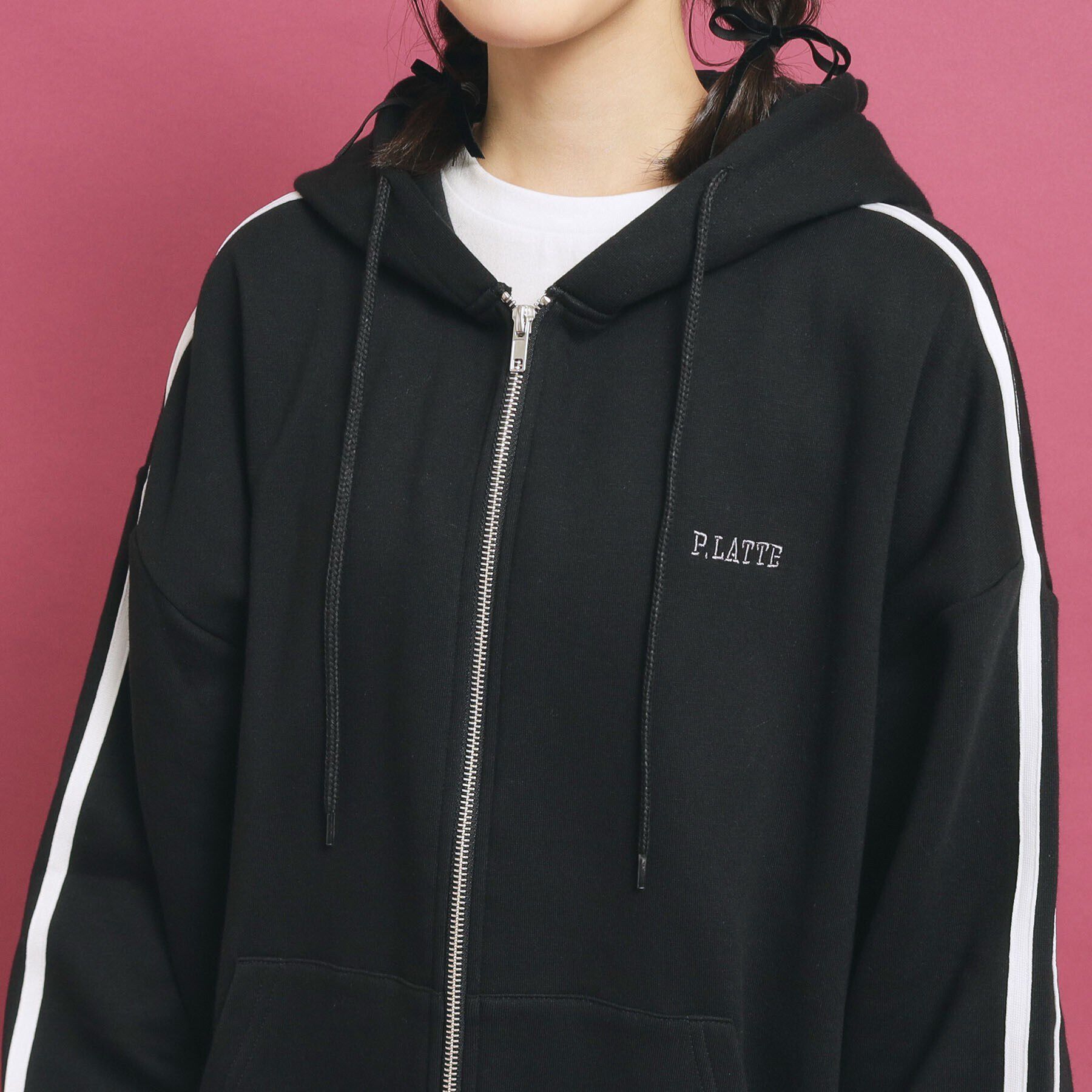 PINK-latte「【3点セット／プチプラ】裏起毛パーカーセット」|その他|