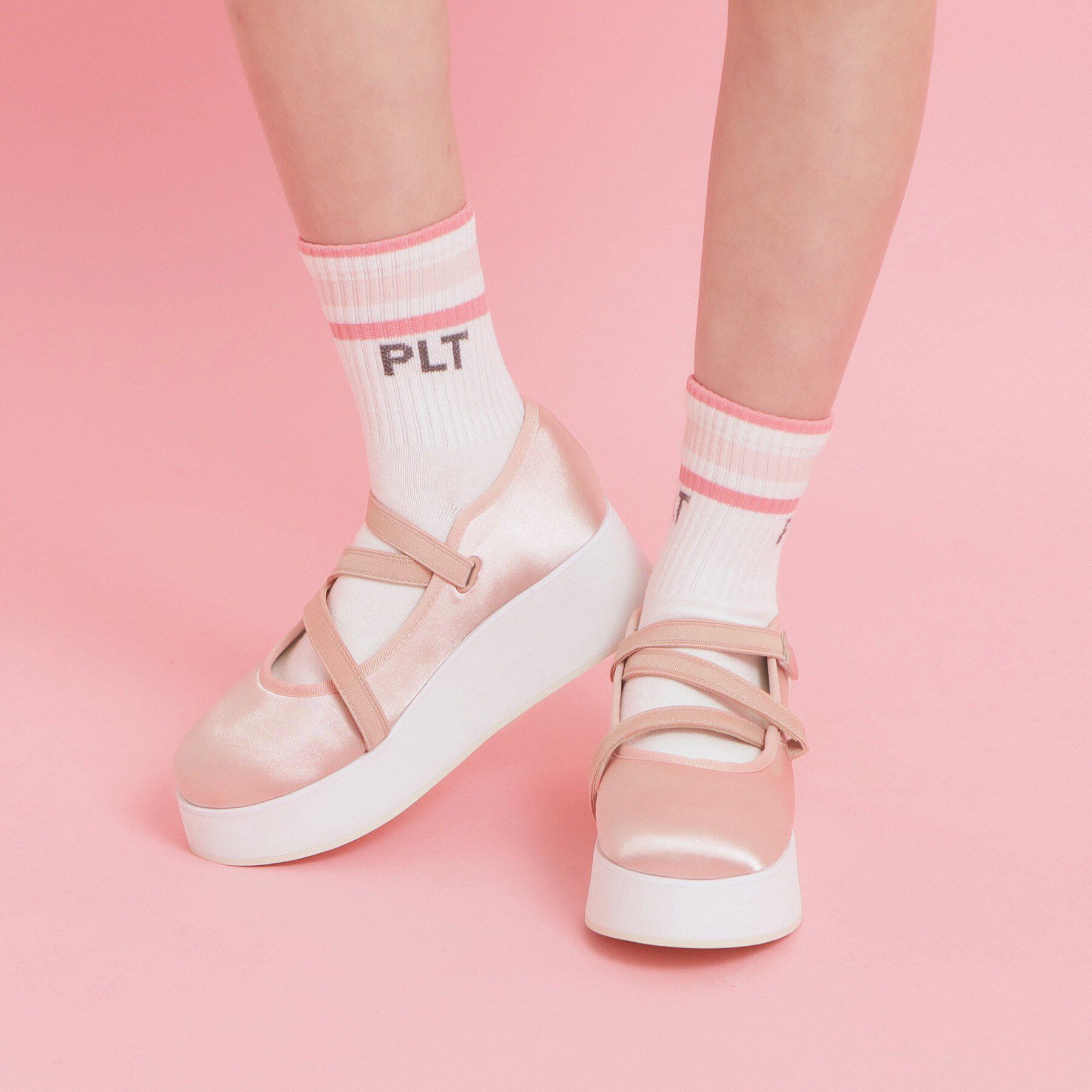 PINK-latte「バレエシューズ」|パンプス|