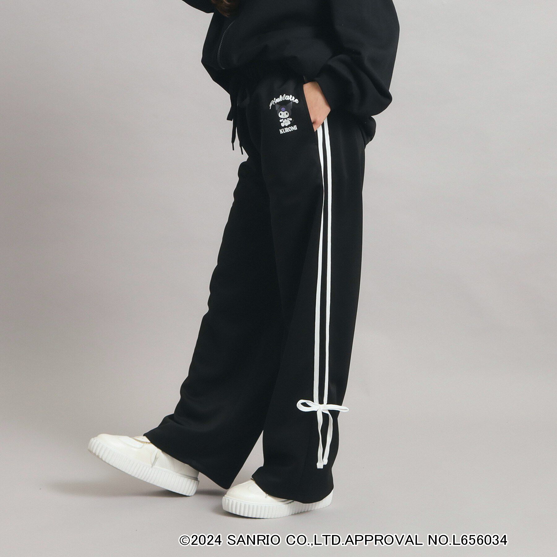 PINK-latte「【サンリオキャラクターズコラボ】サイドラインパンツ」|その他|