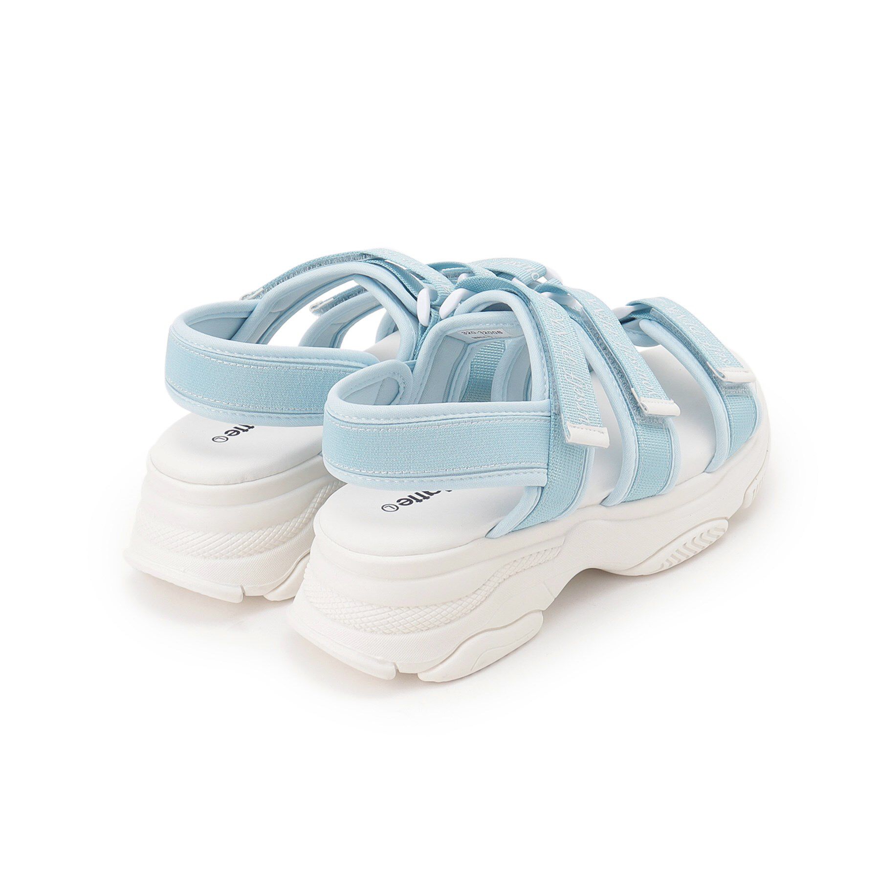 PINK-latte「【定番】3本ベルトスポサン」|サンダル|