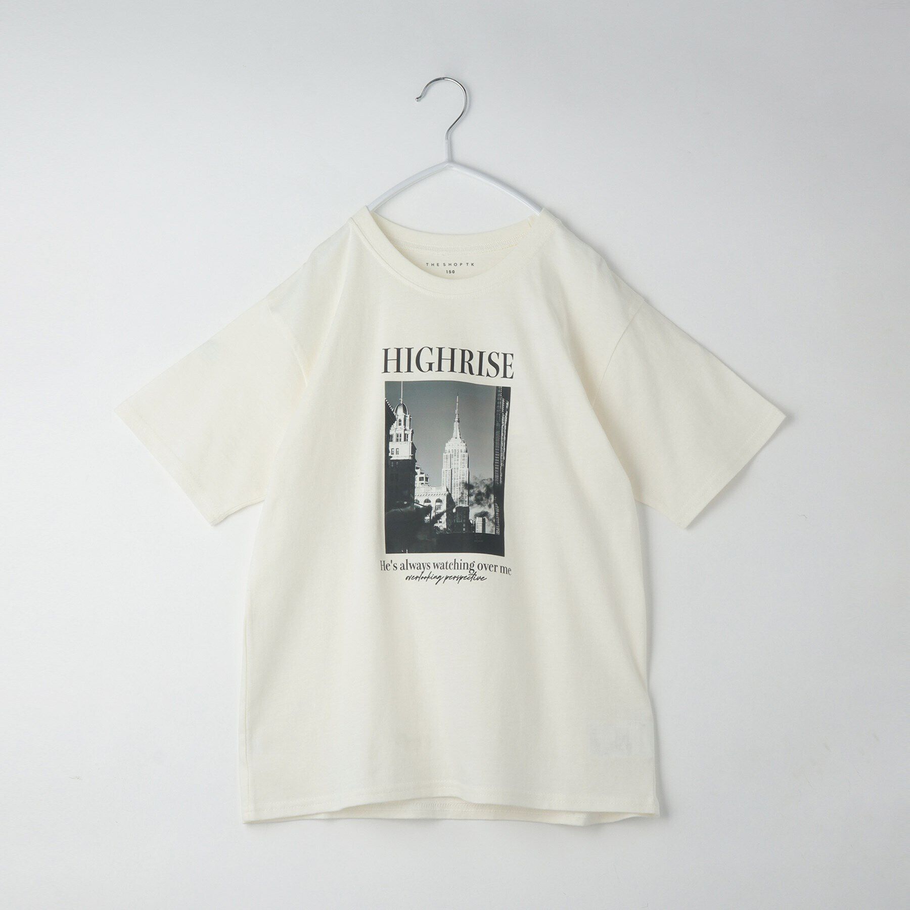 THE SHOP TK「【120-160】オーガビッツジュニアアソートTシャツ」|Tシャツ・カットソー|ホワイト(102)