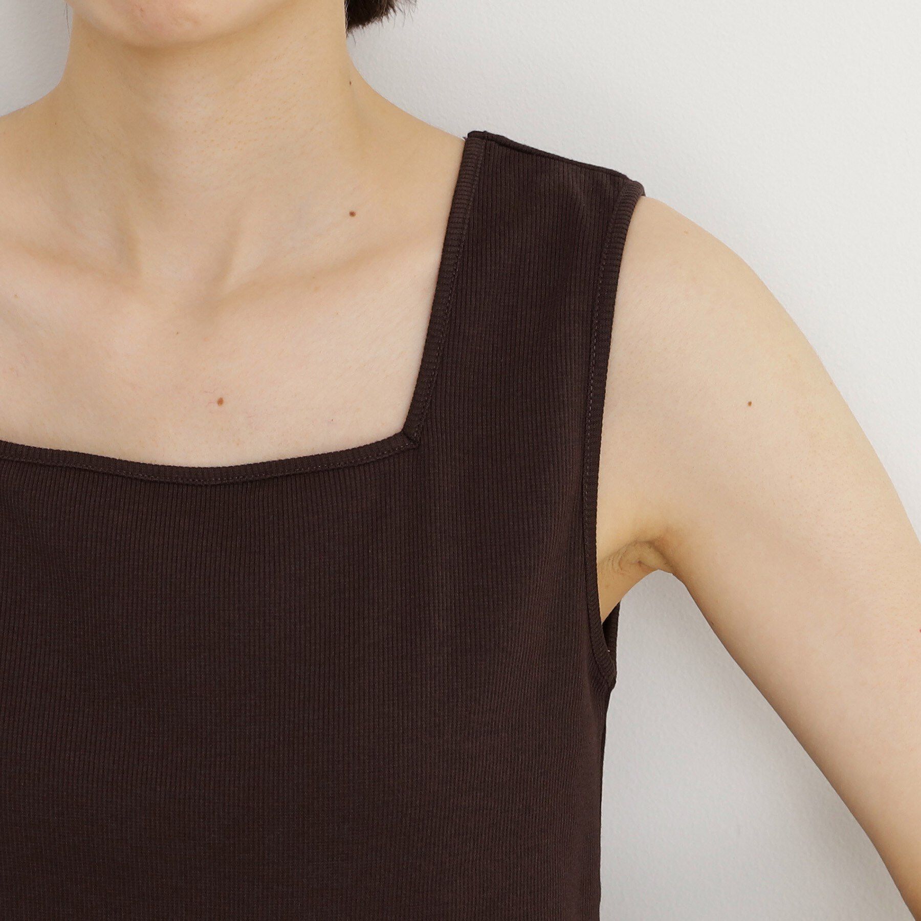 THE SHOP TK「【インナーに最適】2WAYスクエアタンク」|キャミソール|