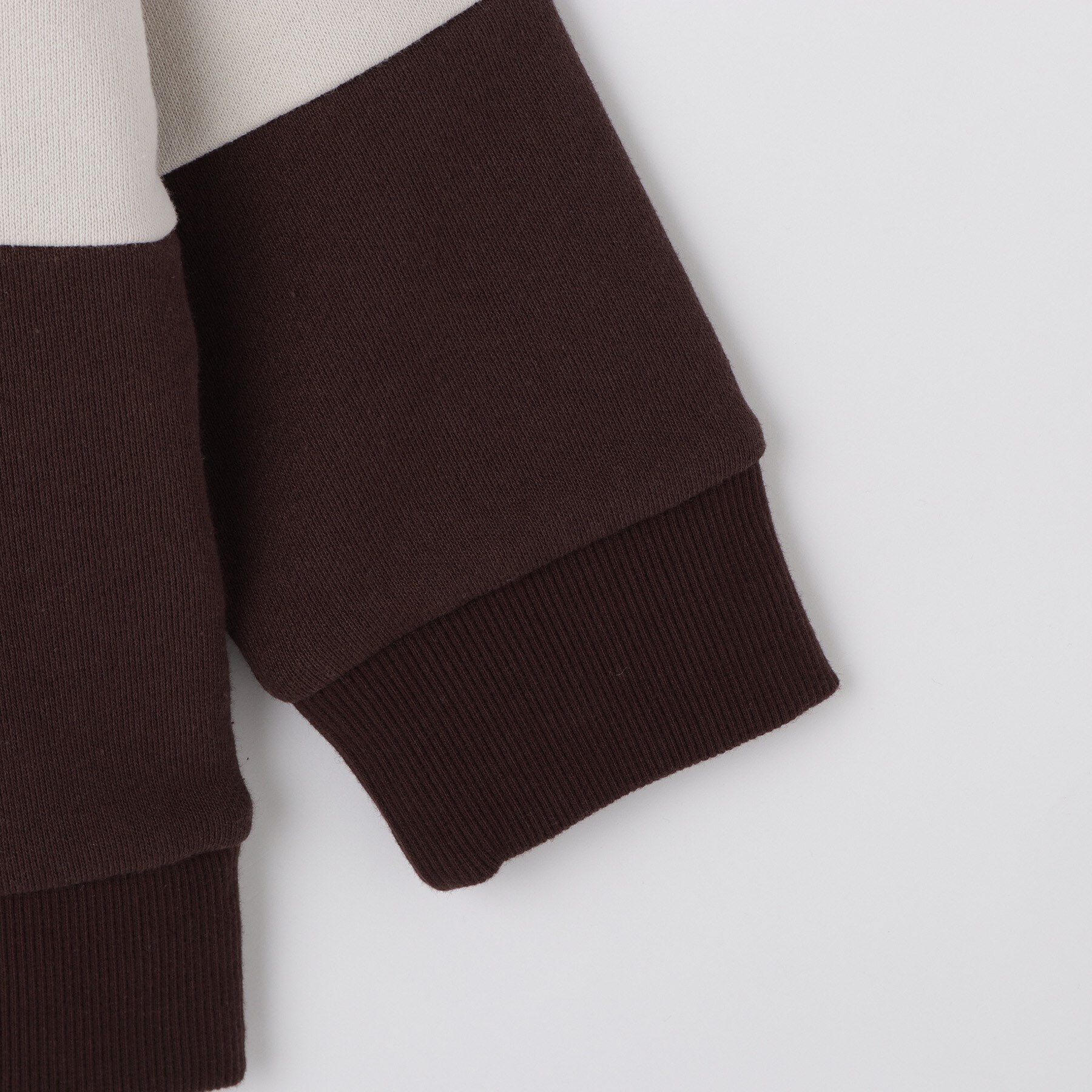 THE SHOP TK「【110-160】バイカラーラガー裏毛プルオーバー」|Tシャツ・カットソー|