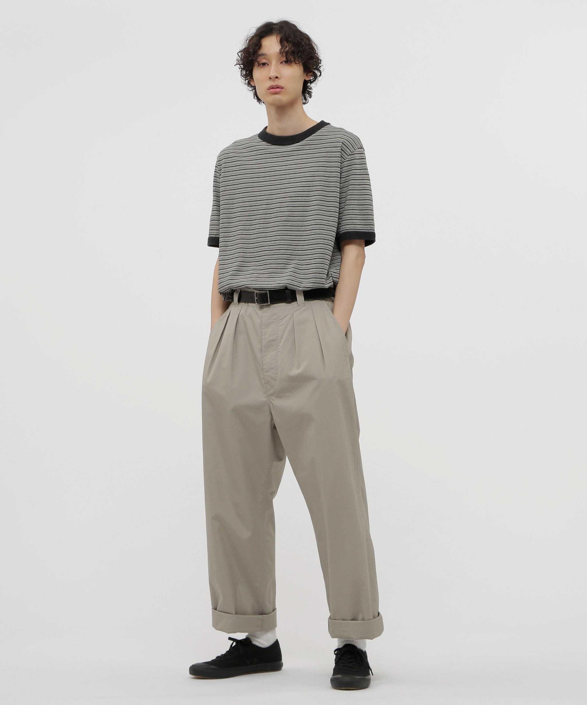 MHL.「FINE COMPACT COTTON POPLIN TROUSERS」|その他|TAUPE6