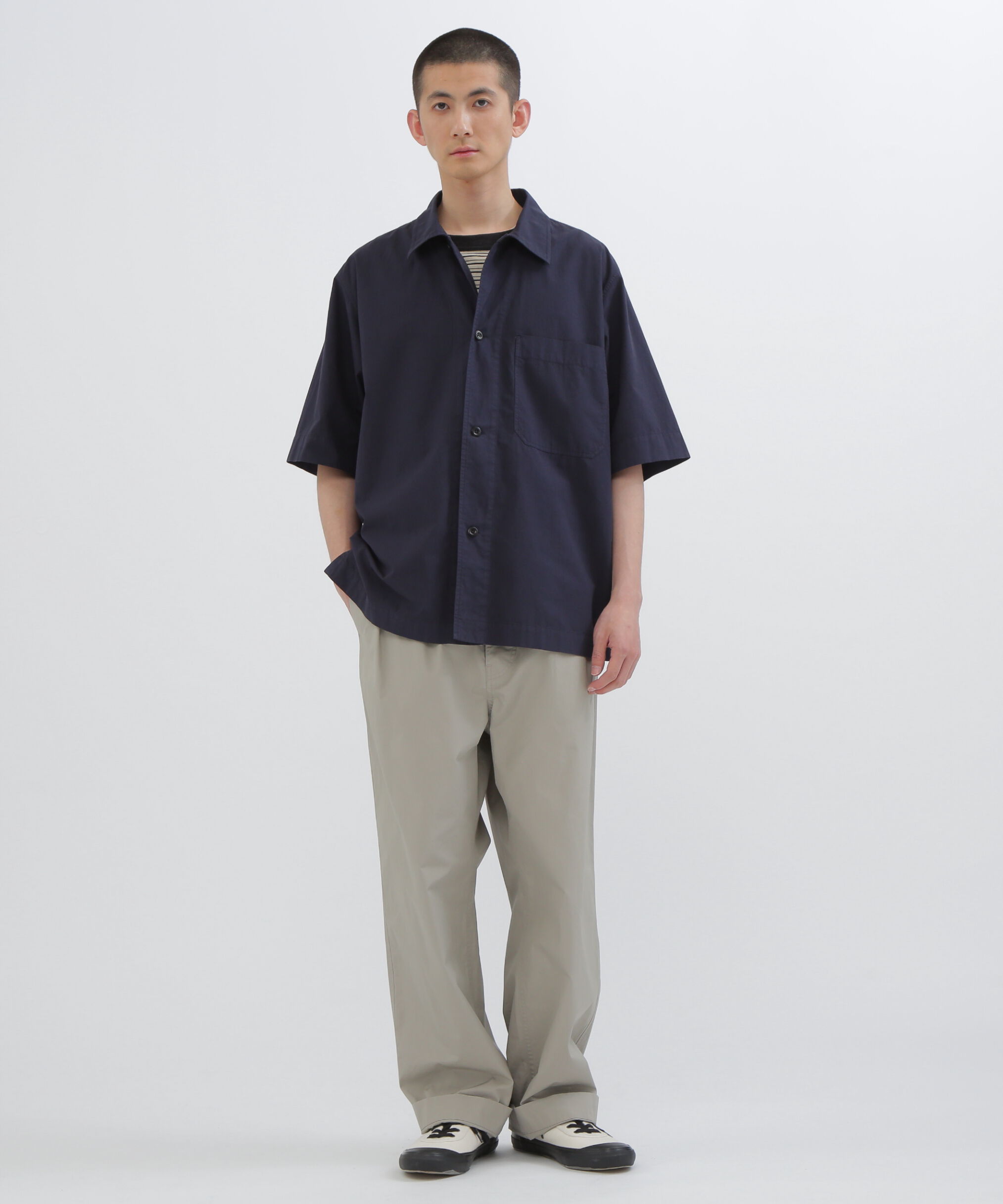 MHL.「FINE COMPACT COTTON POPLIN TROUSERS」|その他|