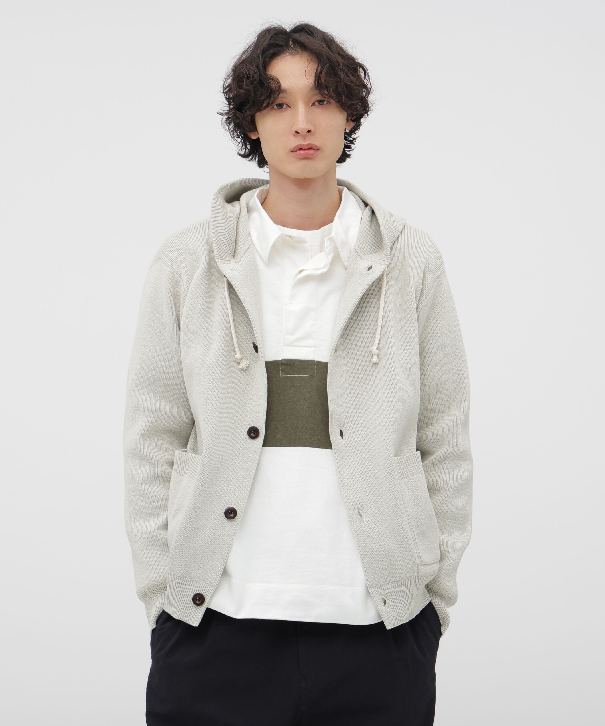 MHL.「VINTAGE DRY COTTON KNITWEAR」|ニット・セーター|ECRU2