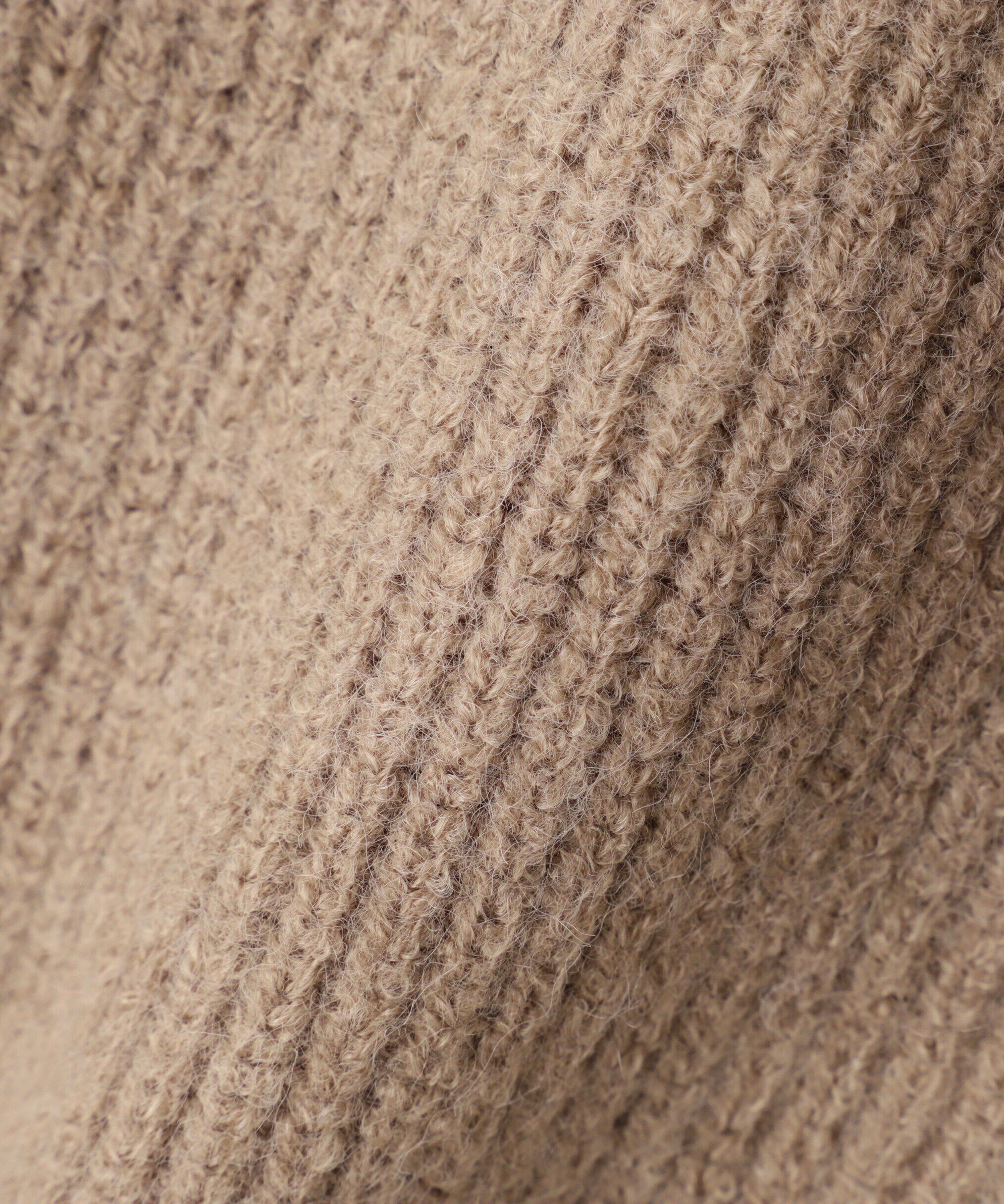  「襟付ニットジャケット」|ニット・セーター|