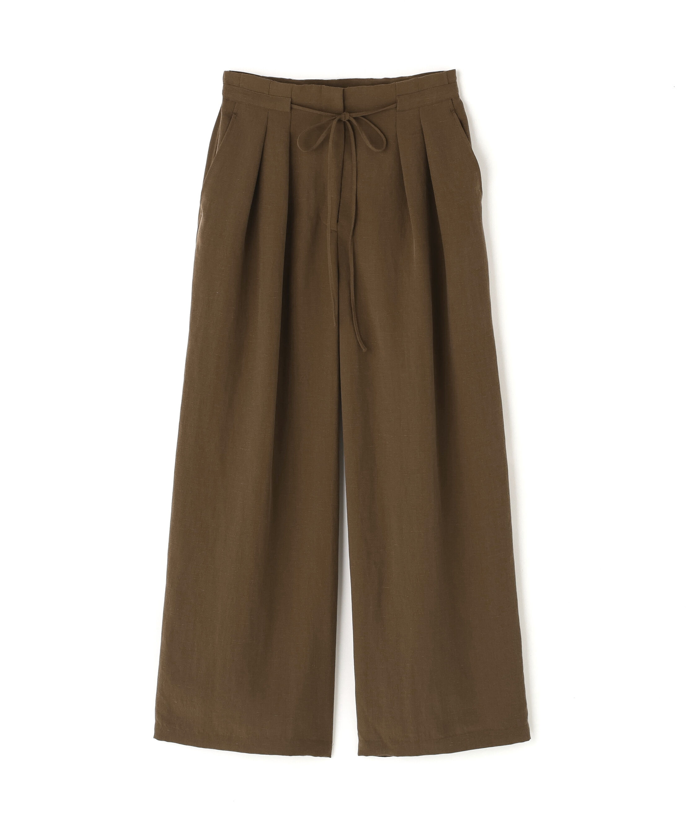  「リボンベルトリラクシータックパンツ　　」|その他|