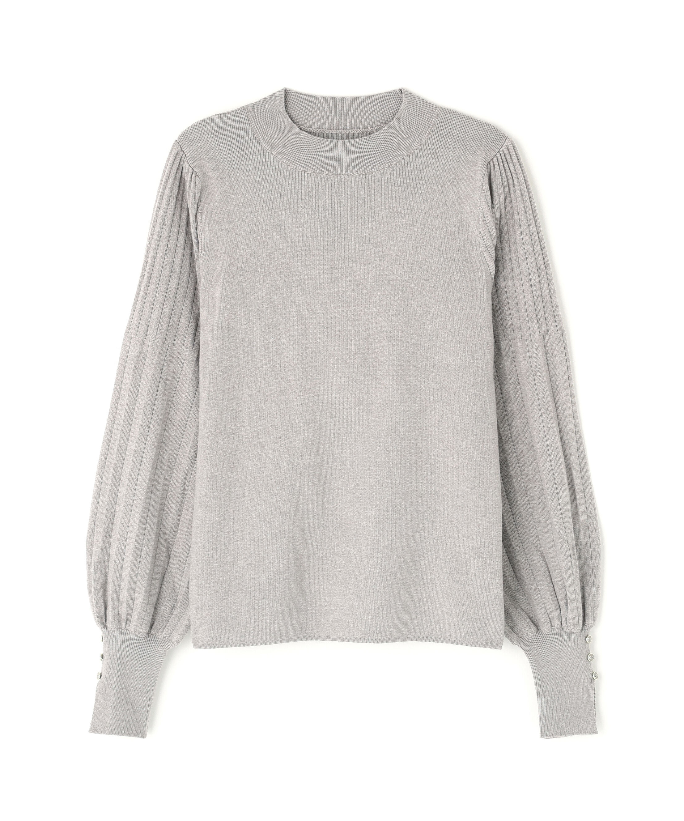  「プリーツスリーブニット」|ニット・セーター|