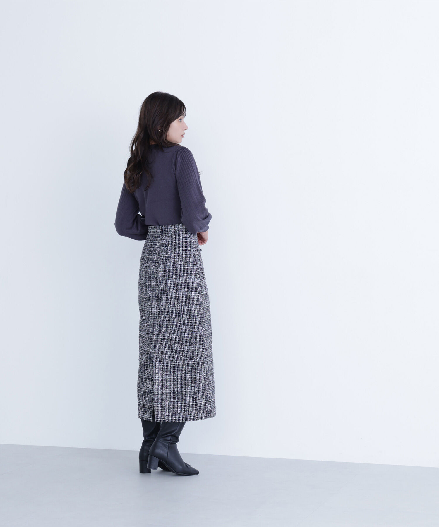  「プリーツスリーブニット」|ニット・セーター|