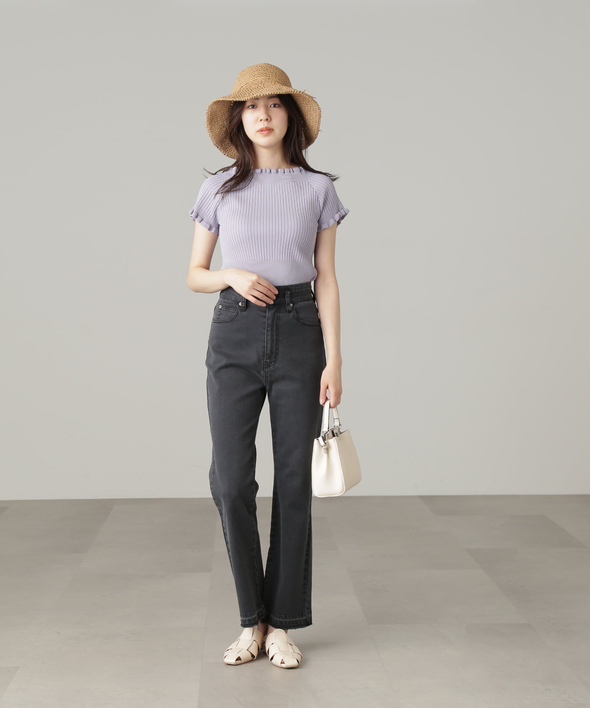  「追加[Sシリーズ対応商品]ハイウエストストレッチフレアデニムパンツ」|その他|