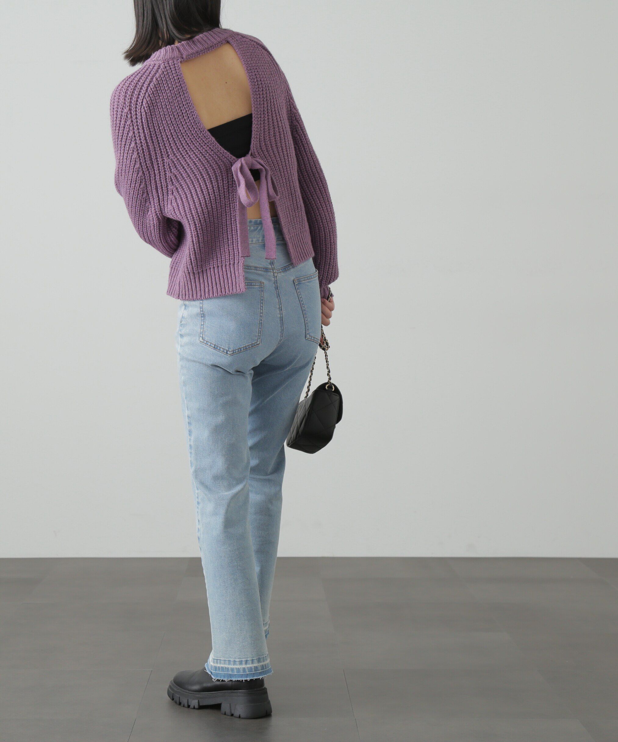  「追加[Sシリーズ対応商品]ハイウエストストレッチフレアデニムパンツ」|その他|