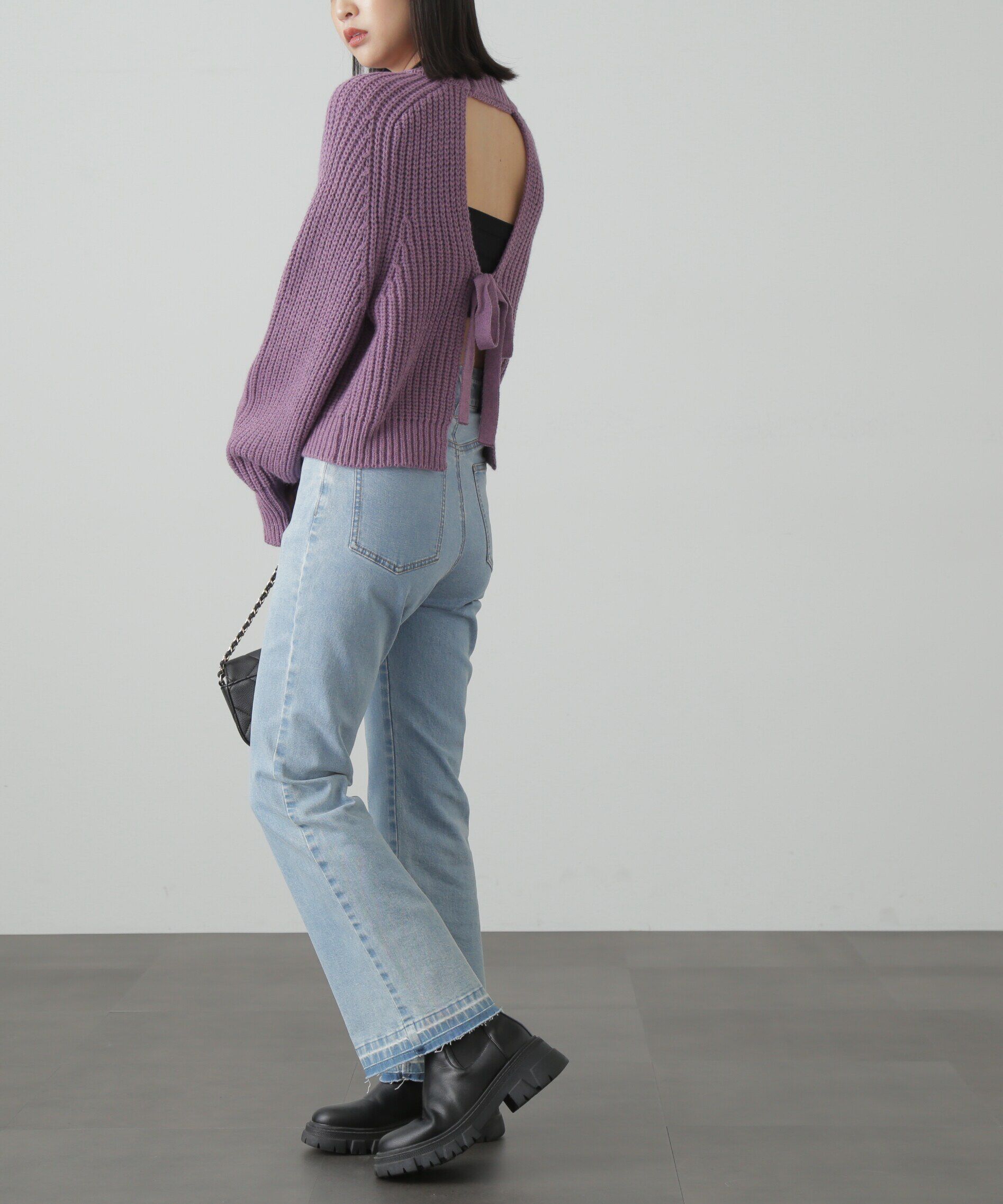  「追加[Sシリーズ対応商品]ハイウエストストレッチフレアデニムパンツ」|その他|