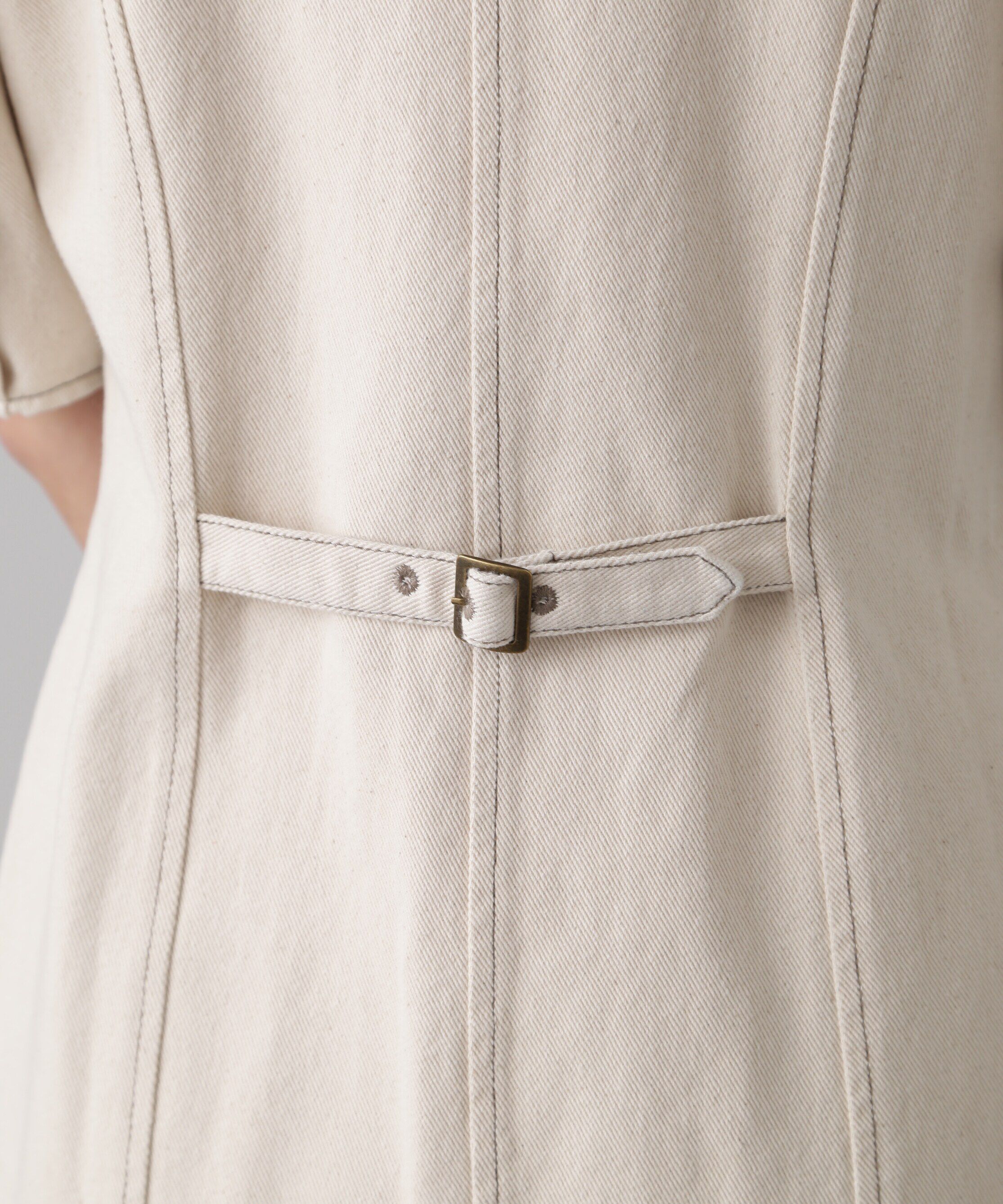  「デニムミニワンピース」|ワンピース|