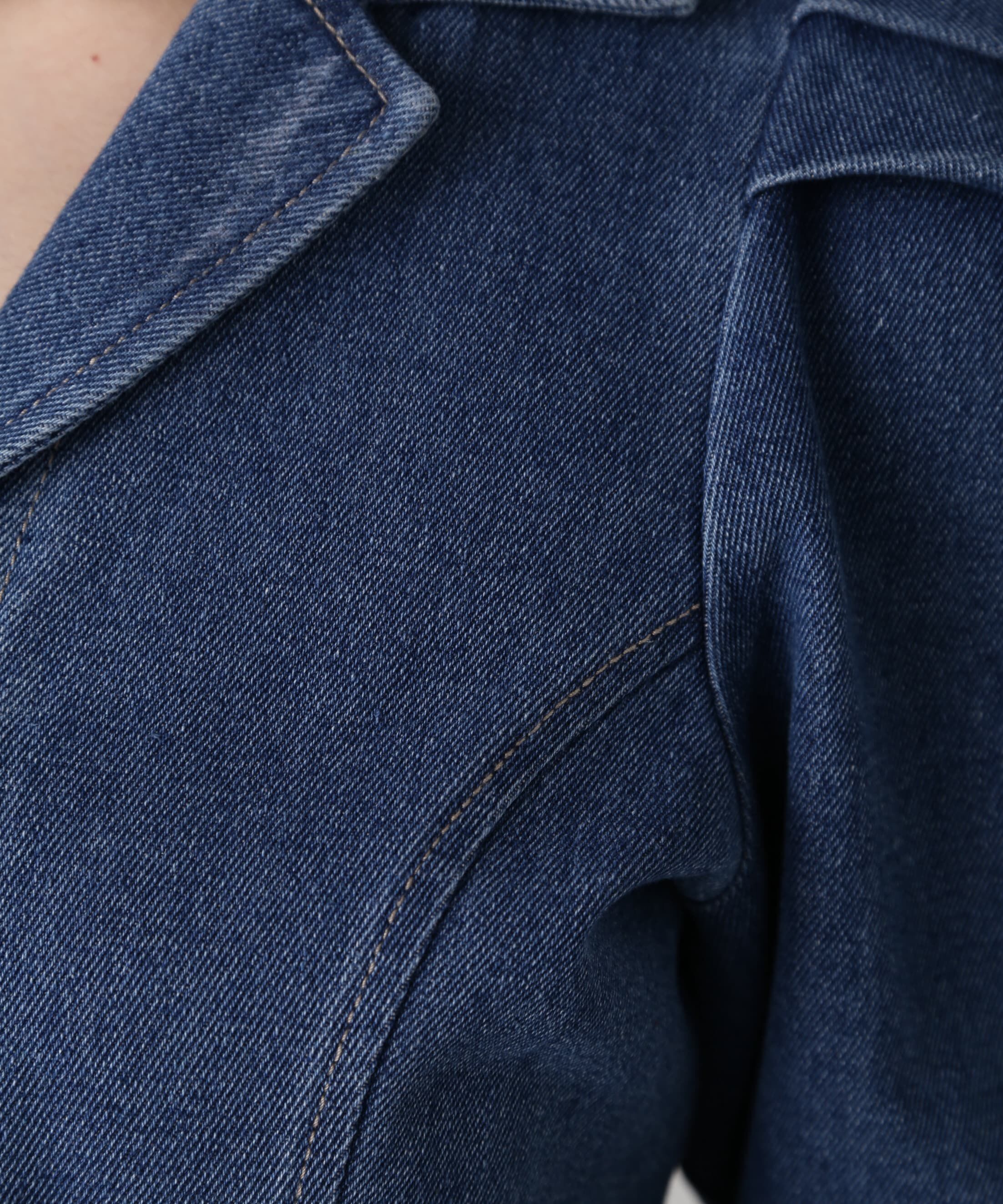  「デニムミニワンピース」|ワンピース|