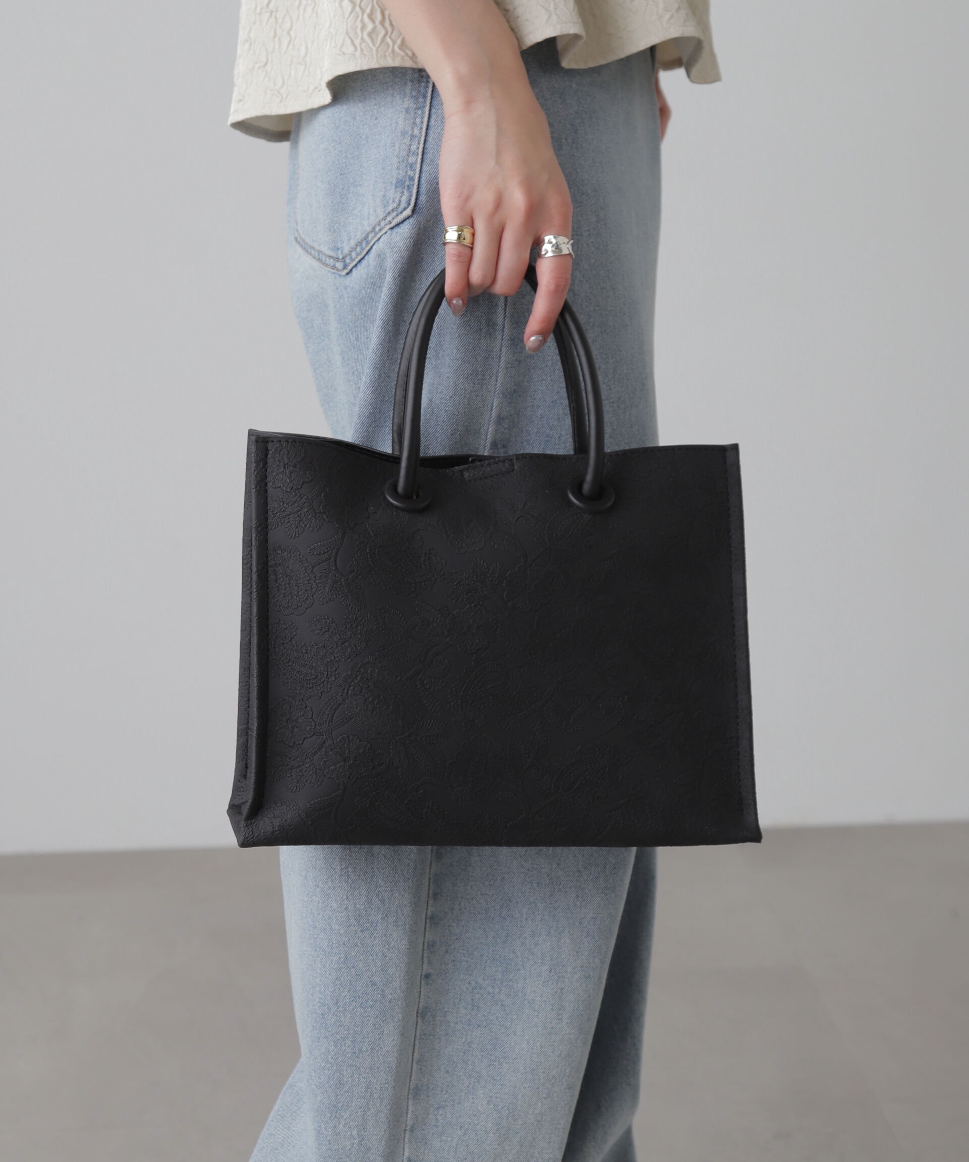  「エンボスペイズリーバッグ」|その他|