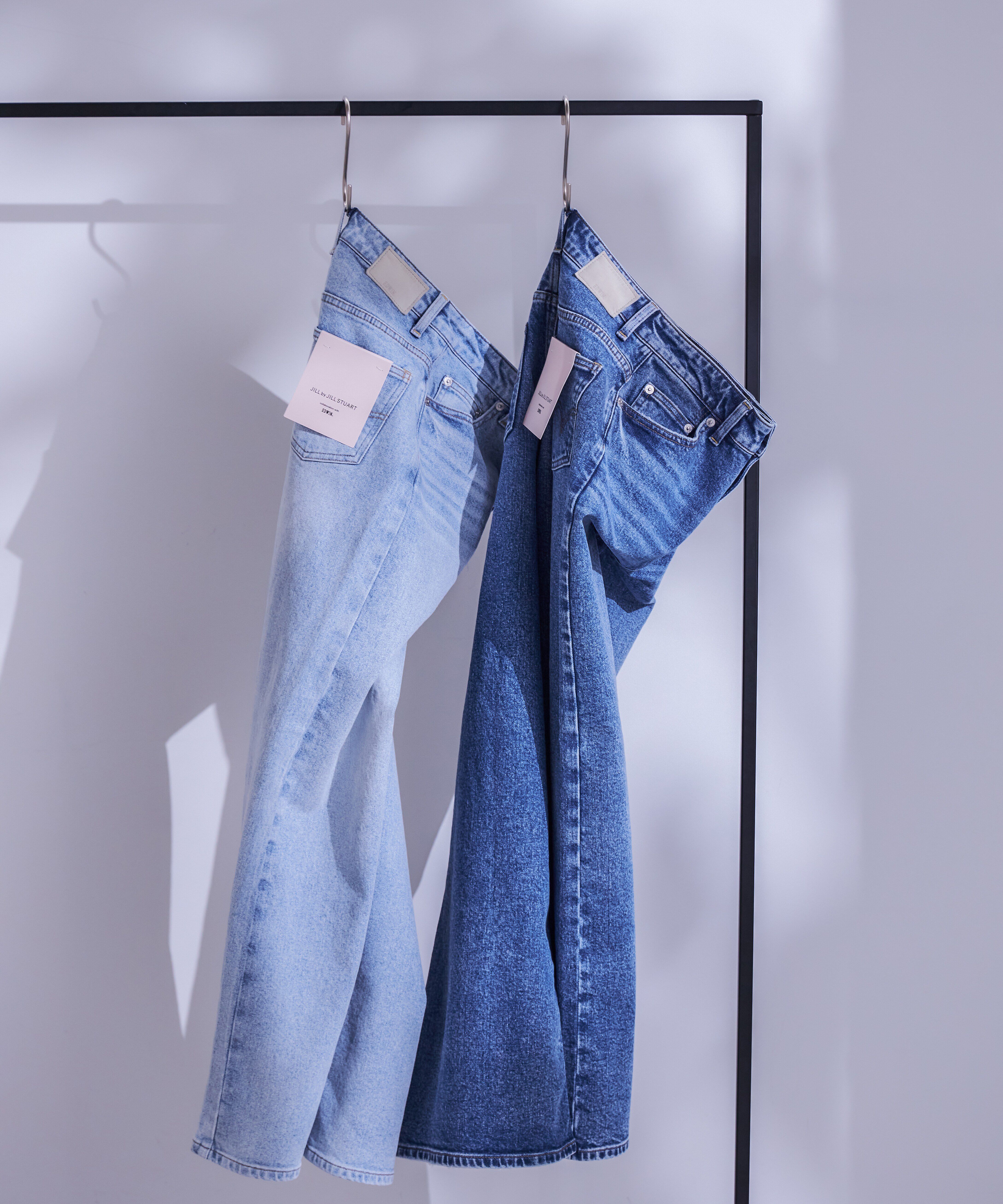  「EDWINコラボセミフレアデニムパンツ」|その他|ライトブルー