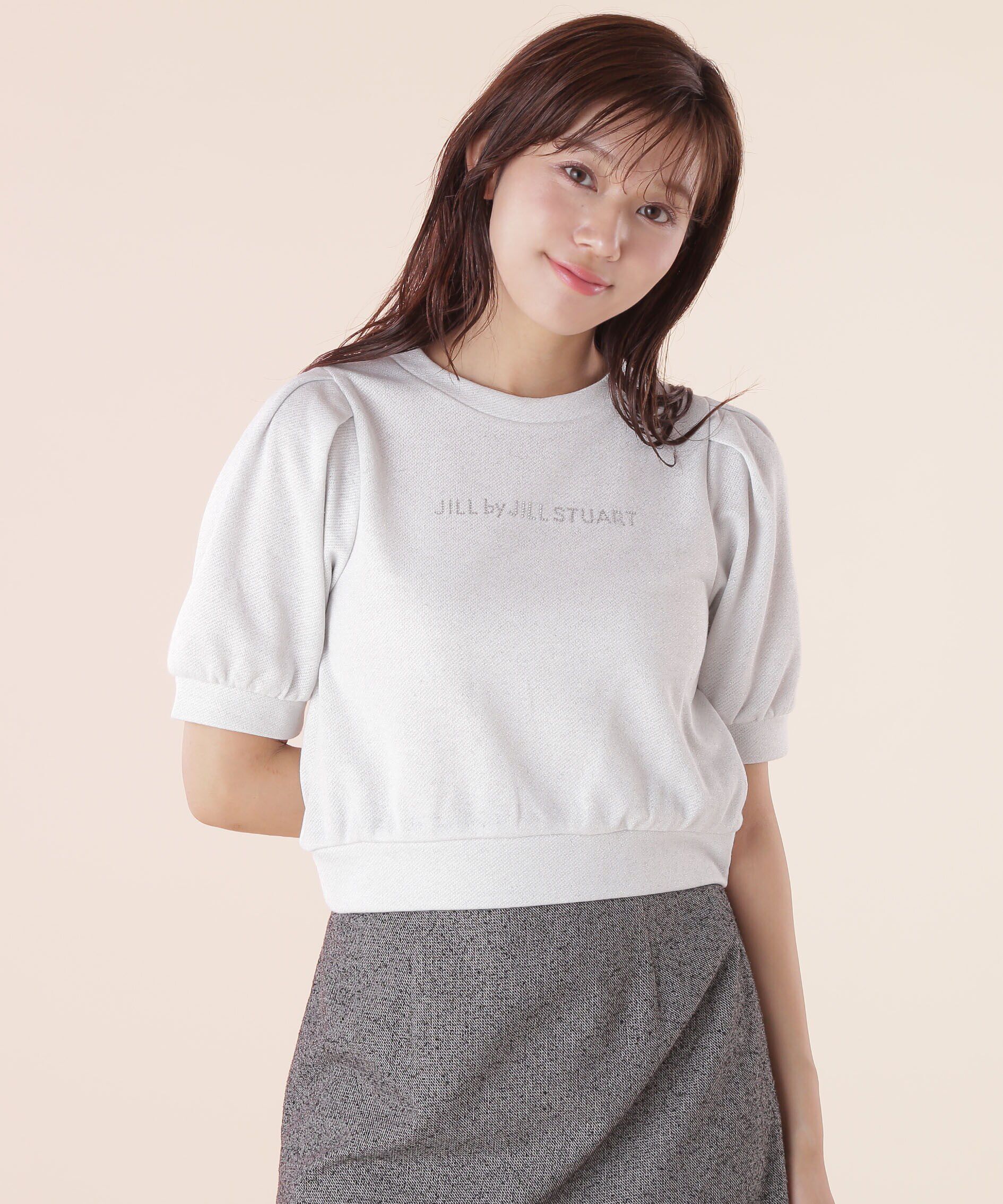  「パワショル半袖シャイニースウェット」|Tシャツ・カットソー|エクリュ1