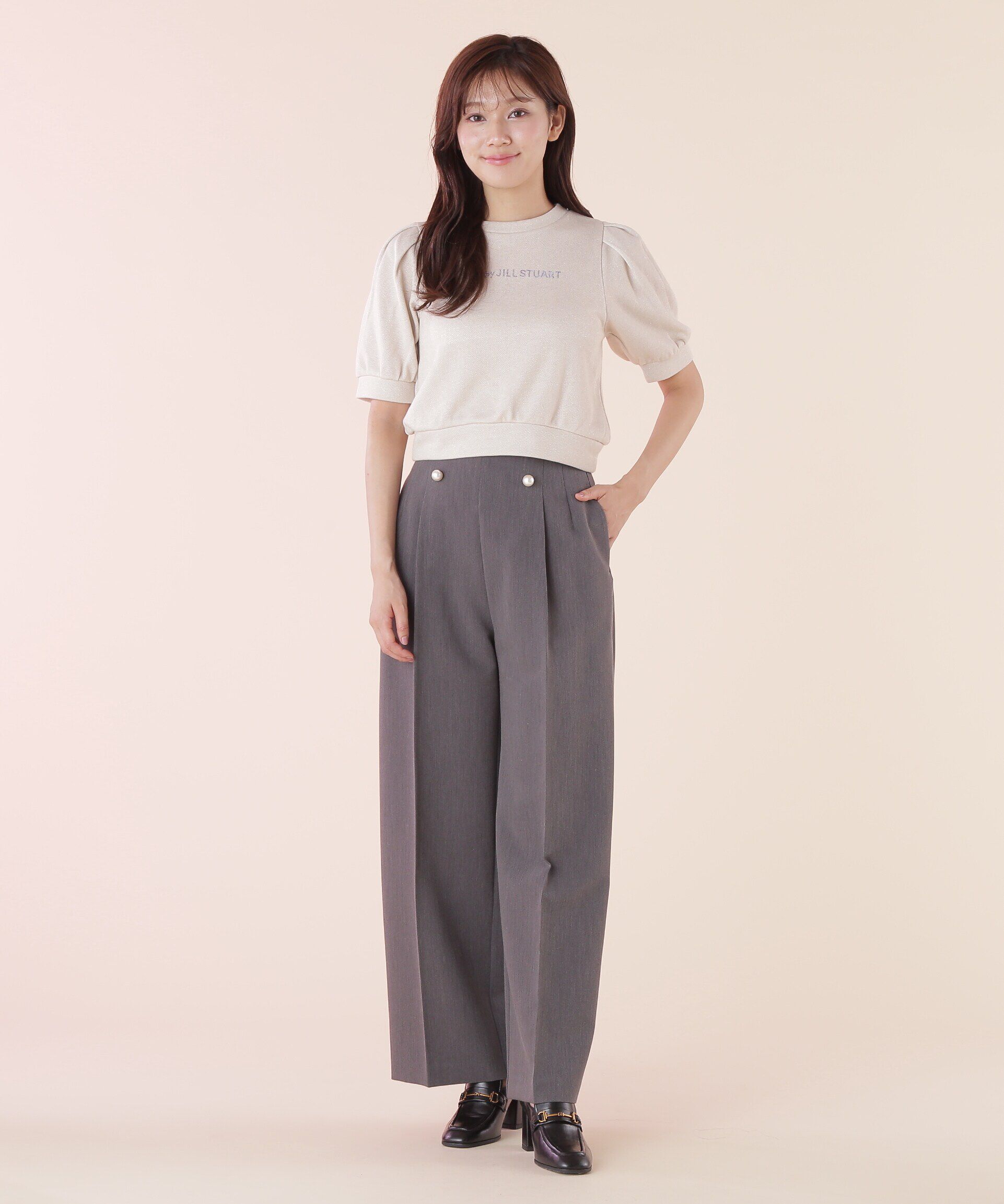  「パワショル半袖シャイニースウェット」|Tシャツ・カットソー|