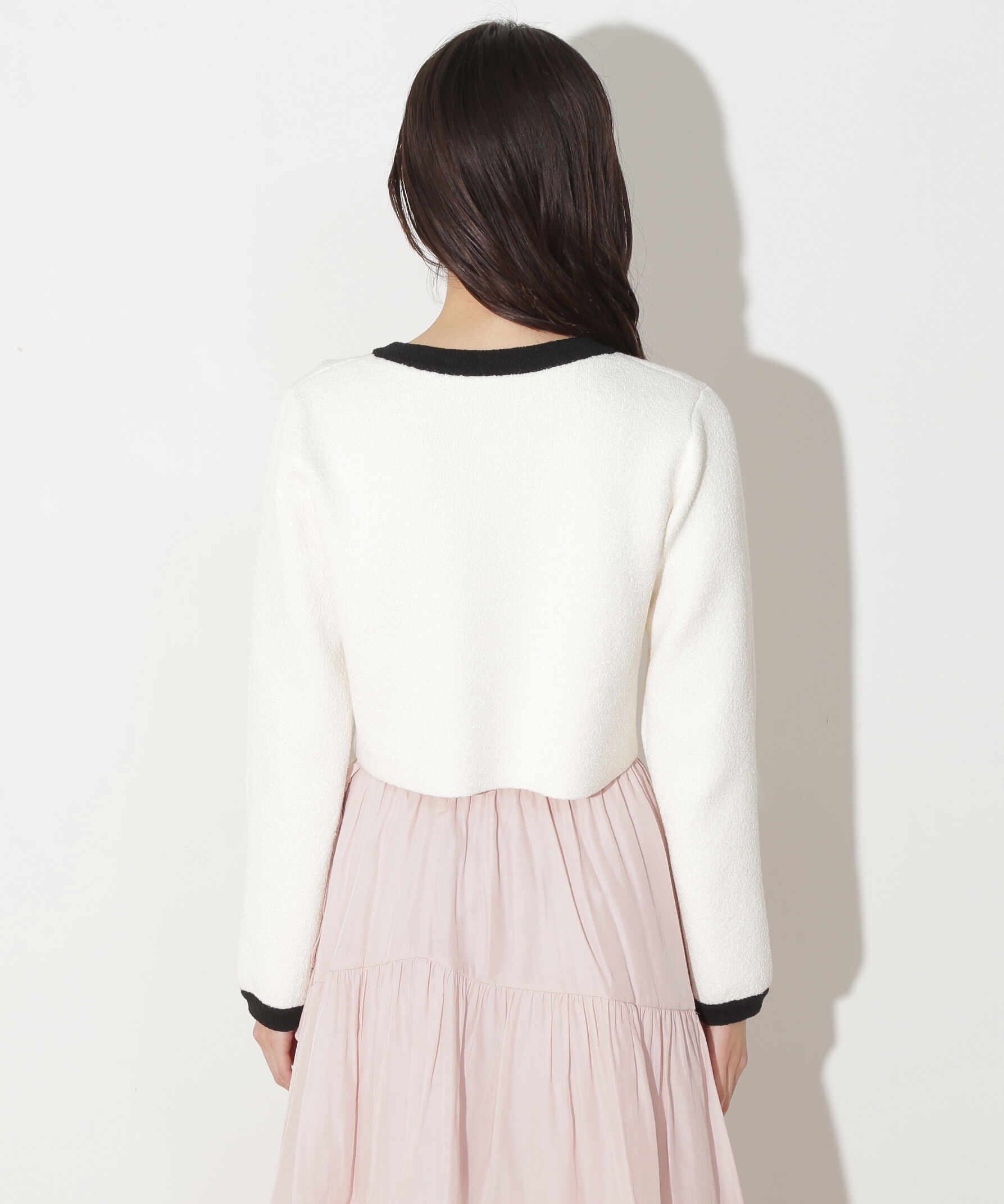  「ブークレーニットジャケット」|ニット・セーター|