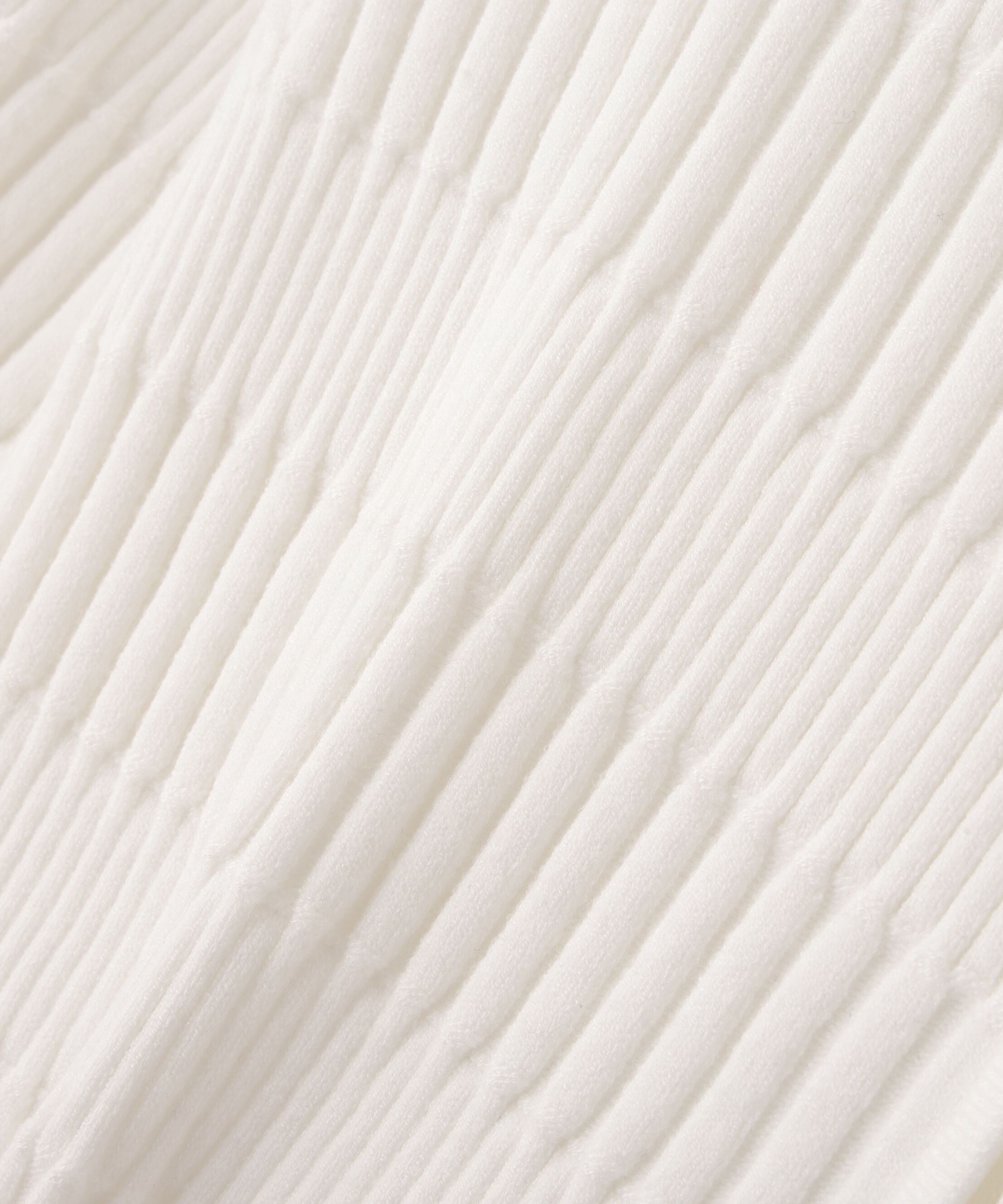  「前後2way変形リブニット」|ニット・セーター|