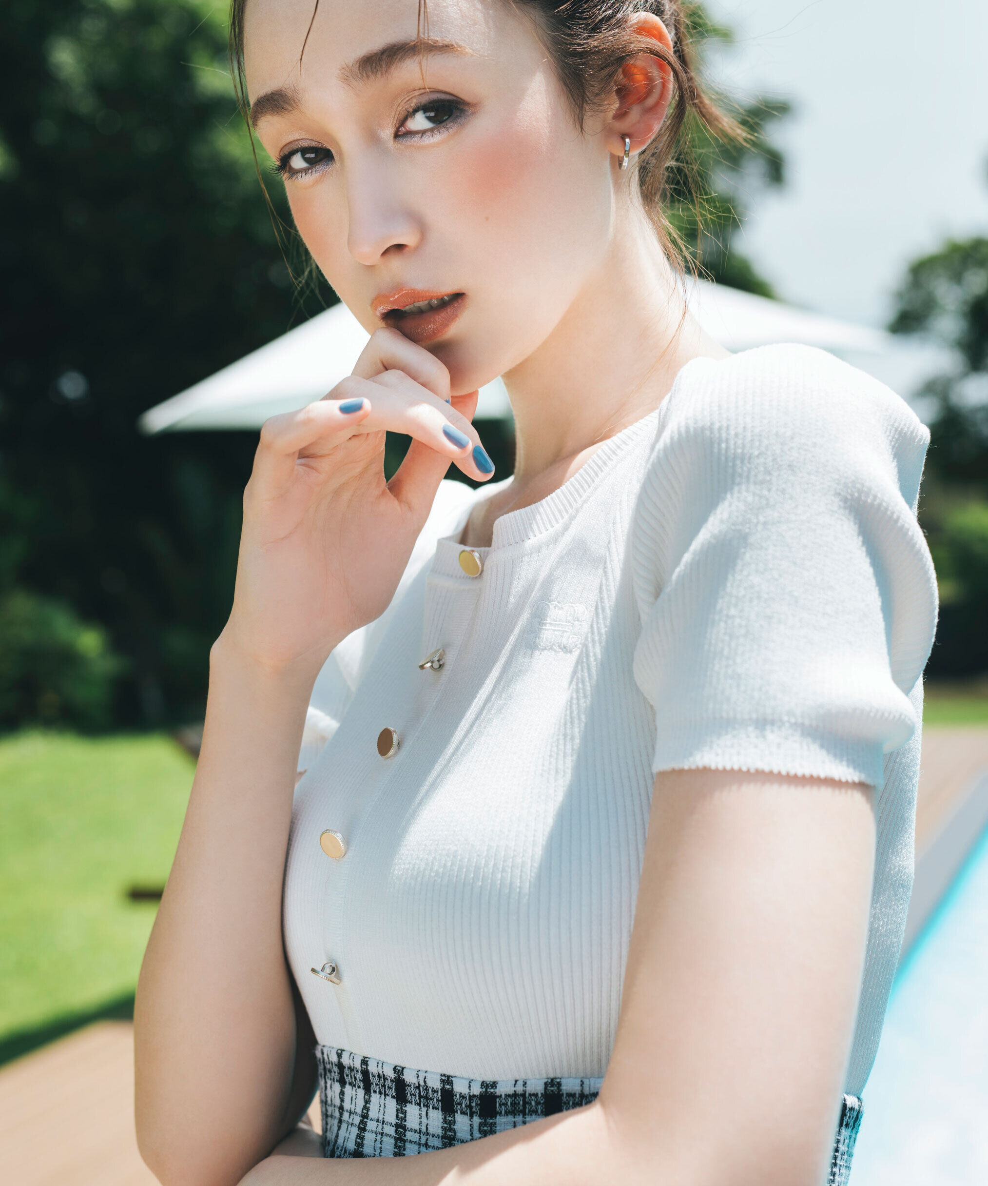  「チェックドッキングミニワンピース」|ワンピース|