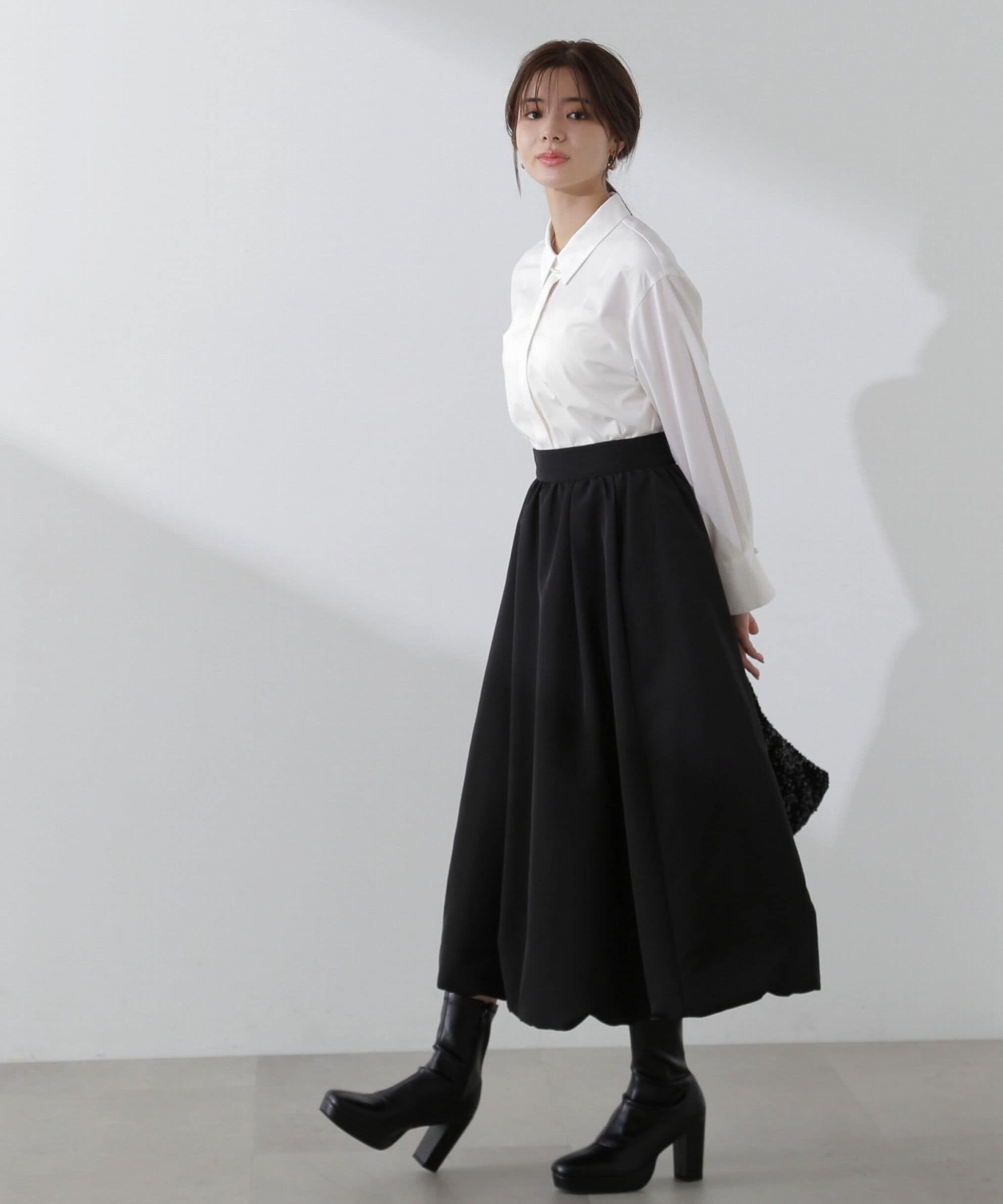 PROPORTION BODY DRESSING「バルーンフレアスカート」|スカート|