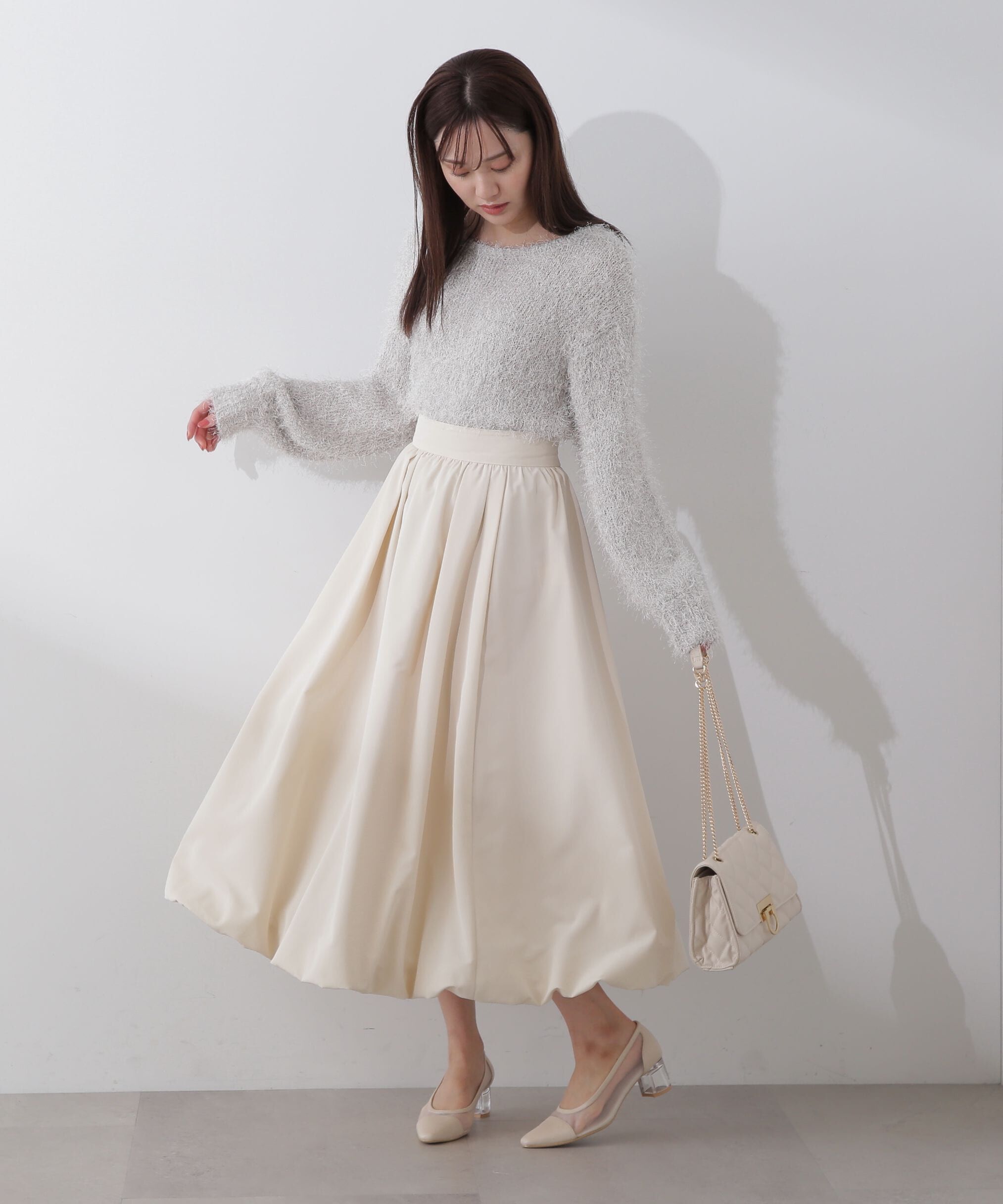 PROPORTION BODY DRESSING「バルーンフレアスカート」|スカート|