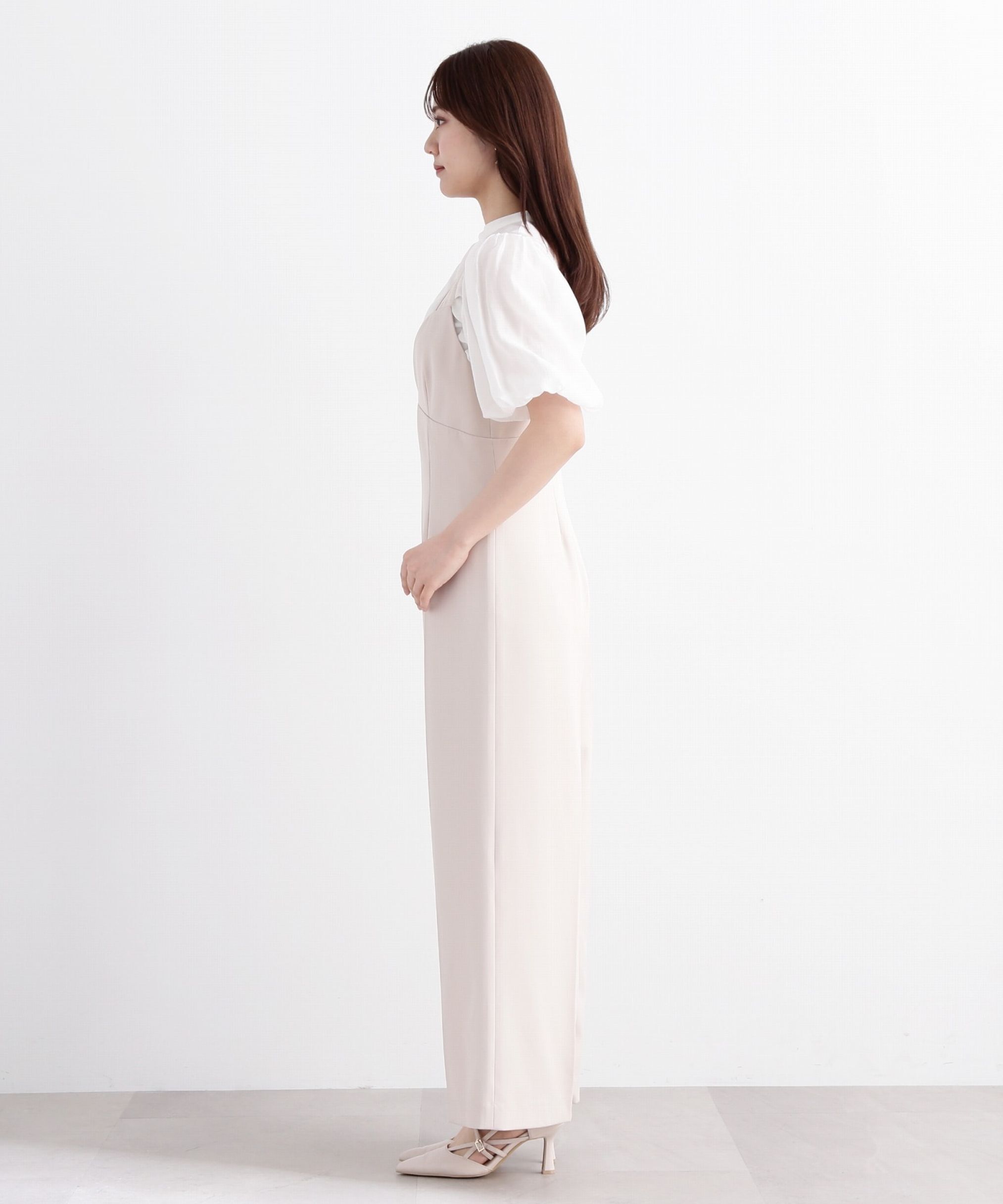 PROPORTION BODY DRESSING「チュールデザインオールインワン」|ワンピース|