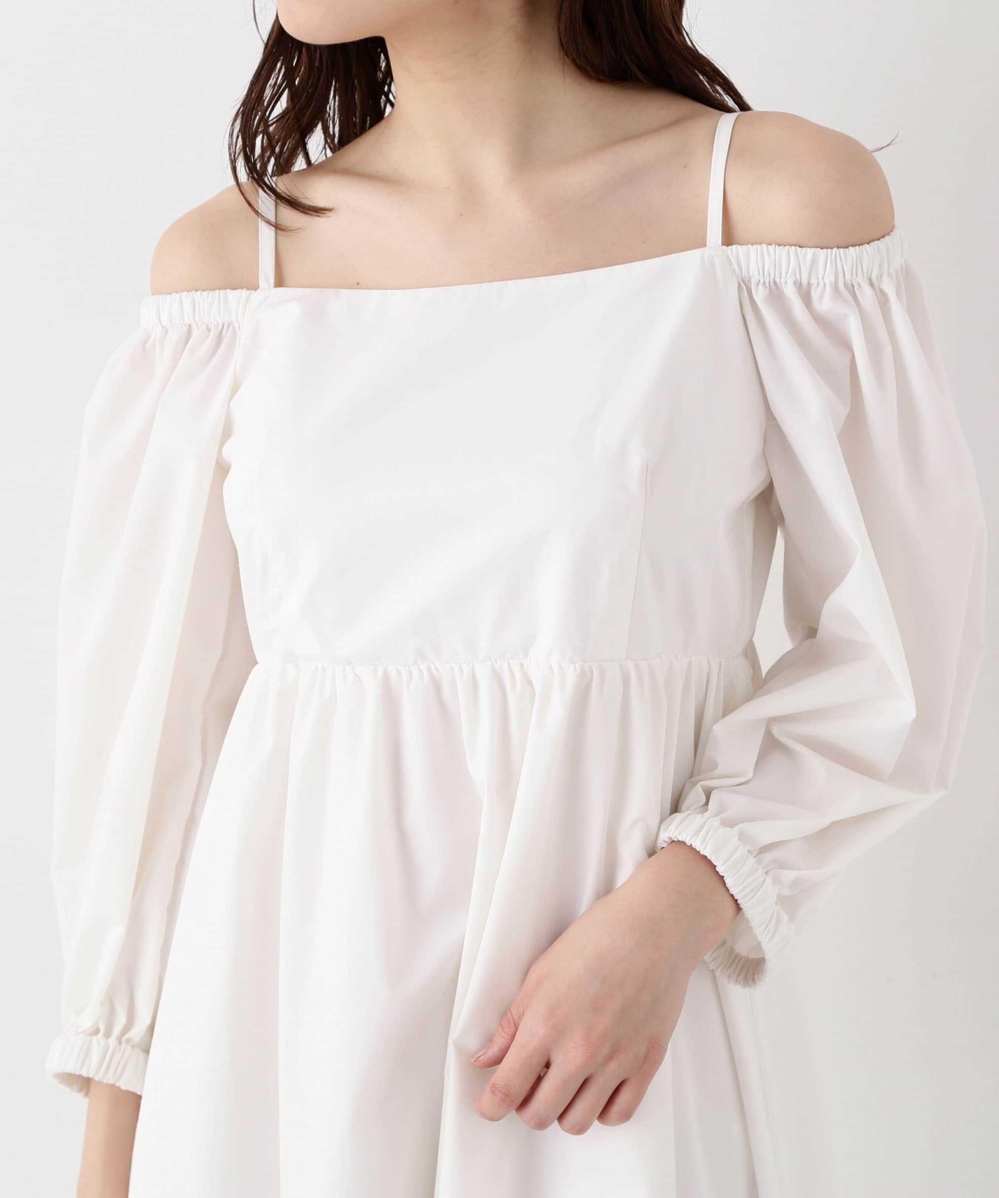 PROPORTION BODY DRESSING「デタッチスリーブワンピース」|ワンピース|