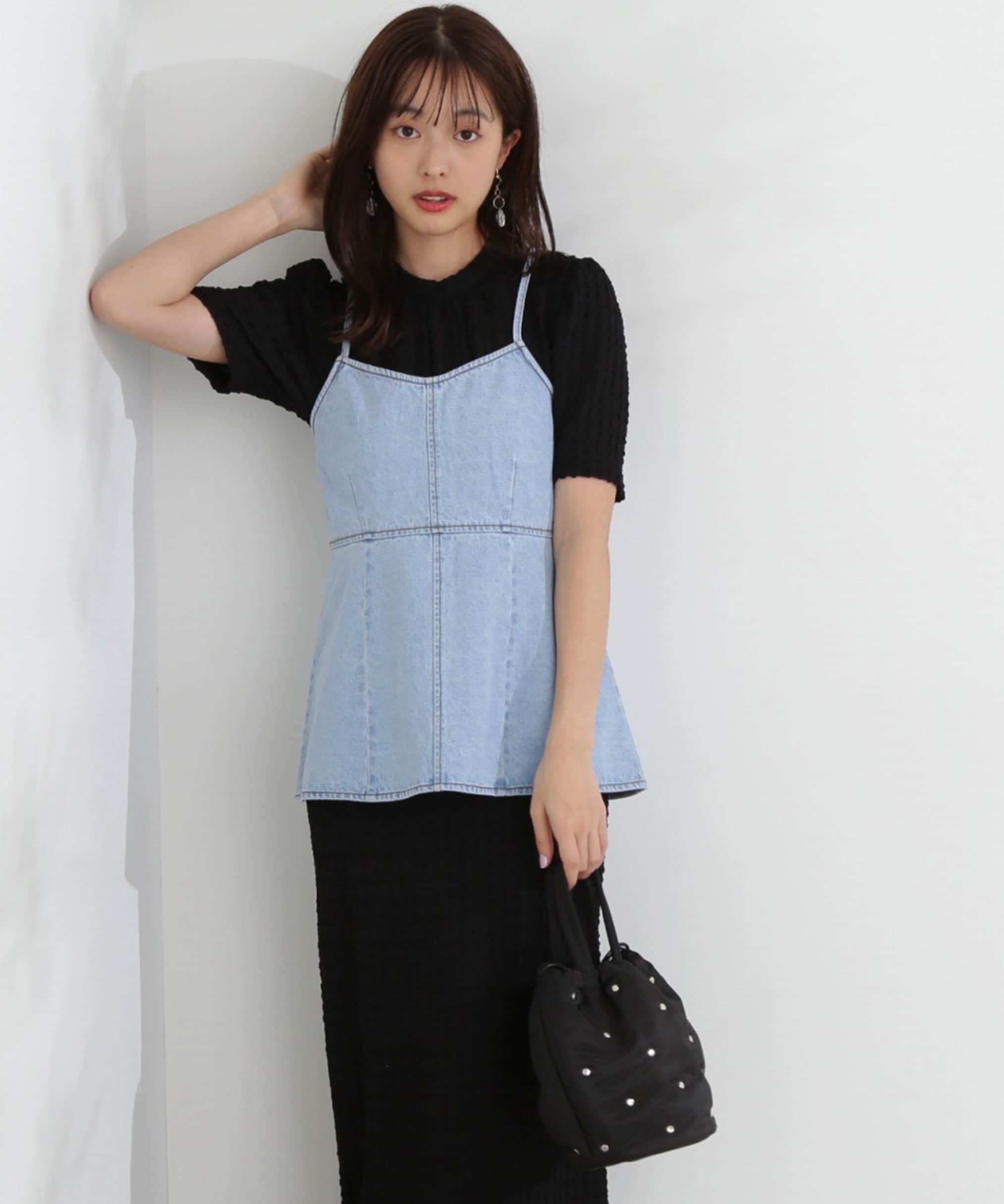 PROPORTION BODY DRESSING「デニムキャミ&times;カットワンピセット」|ワンピース|