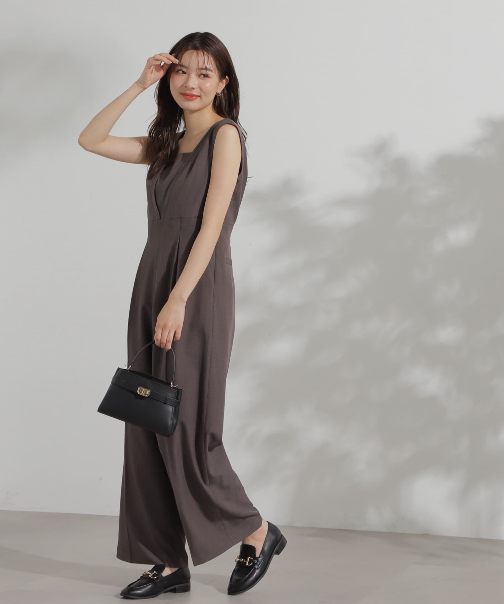 PROPORTION BODY DRESSING「レイヤード風ロンパース」|ワンピース|